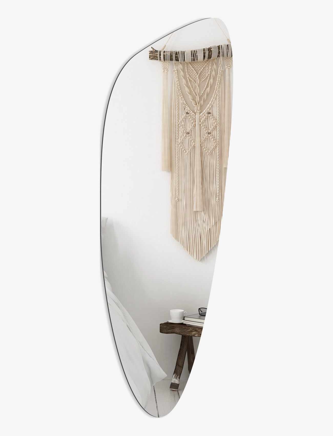 Incado Mirror Silver 55X155, Vægspejl, Nude, Str: 55X155CM