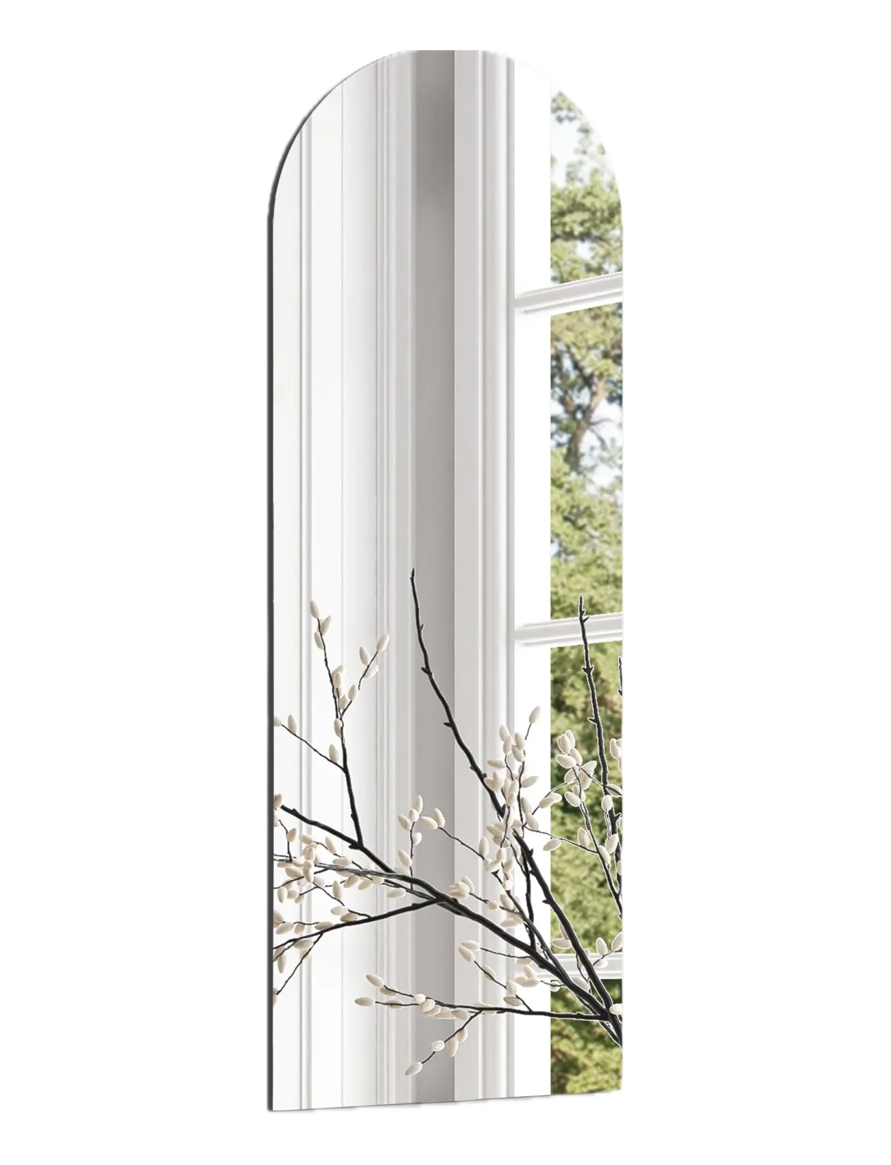 Incado Arch Mirror, Vægspejl, Sølv, Str: 55X155CM