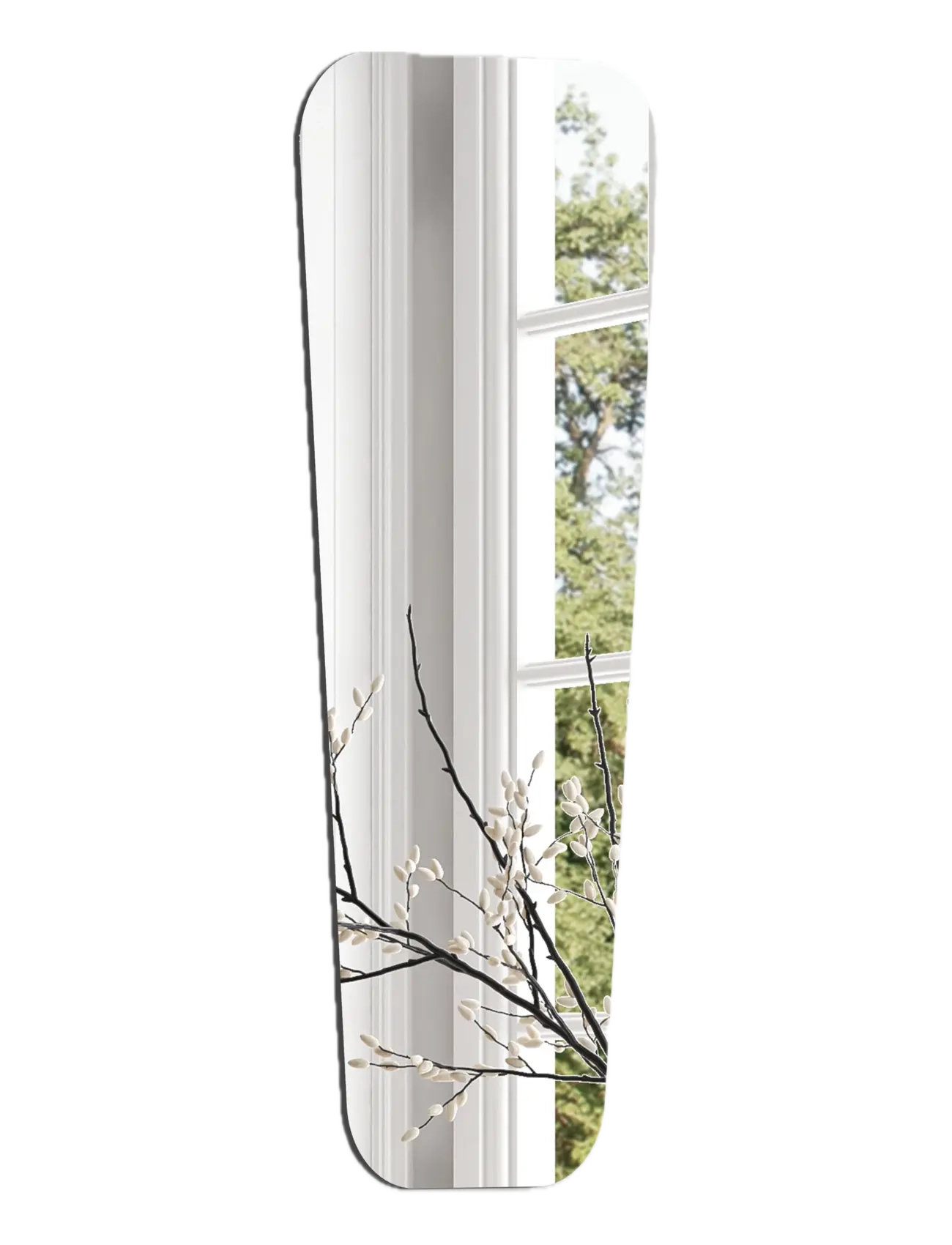 Incado Trapeze Mirror - Deals - SILVER / silver