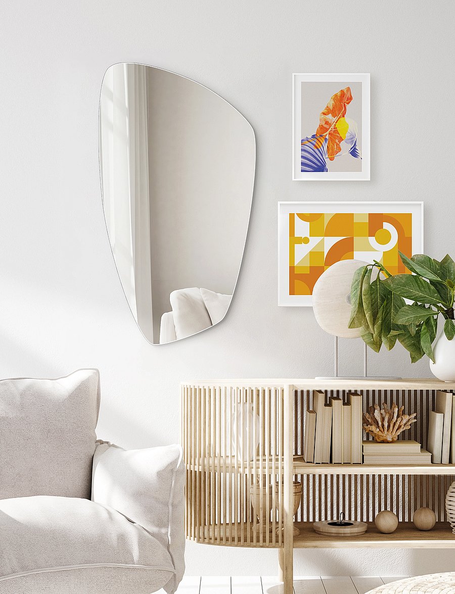 Incado - Verto - wandspiegel - clear/silver - 3