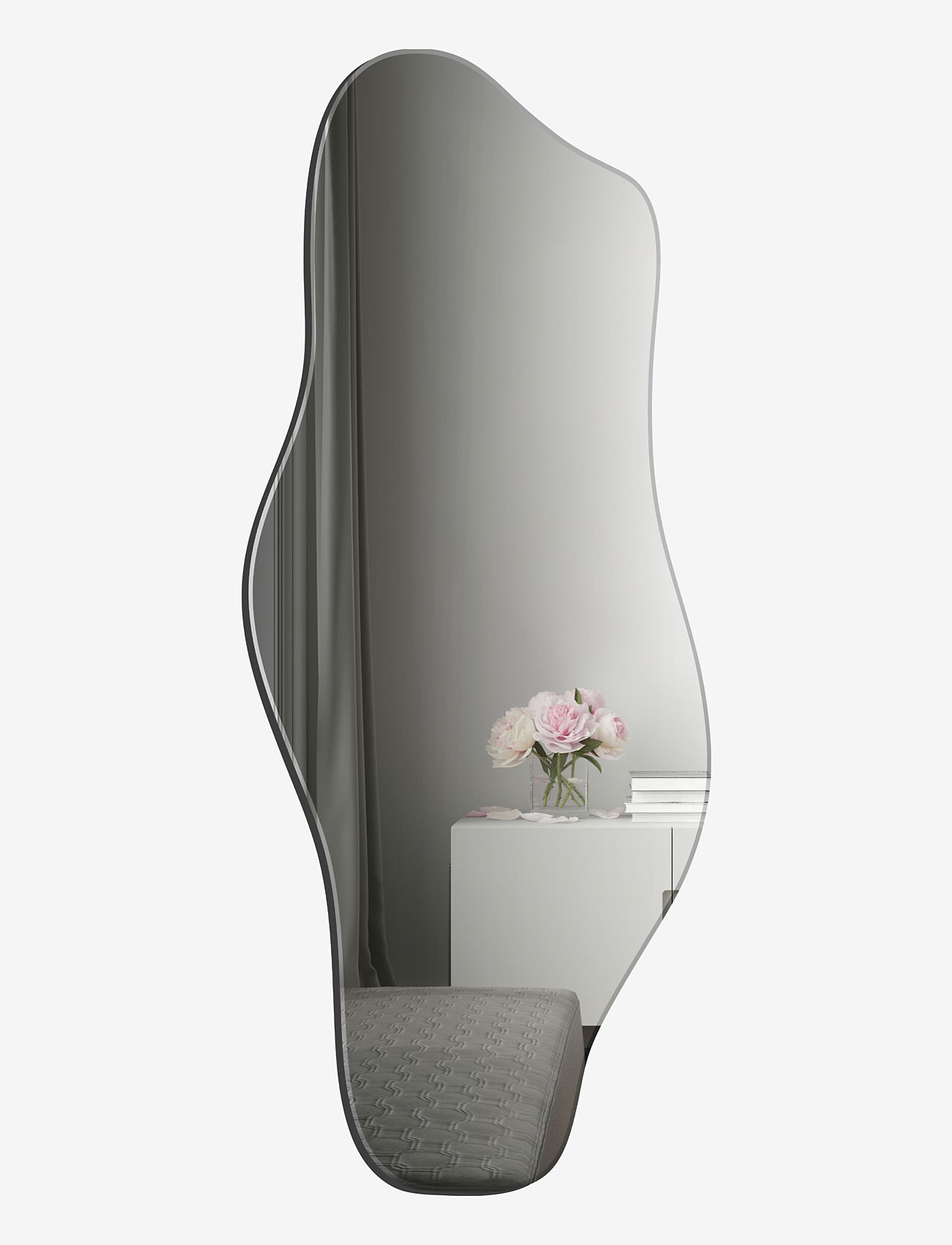 Incado - Wave - veggspeglar - clear/silver - 1