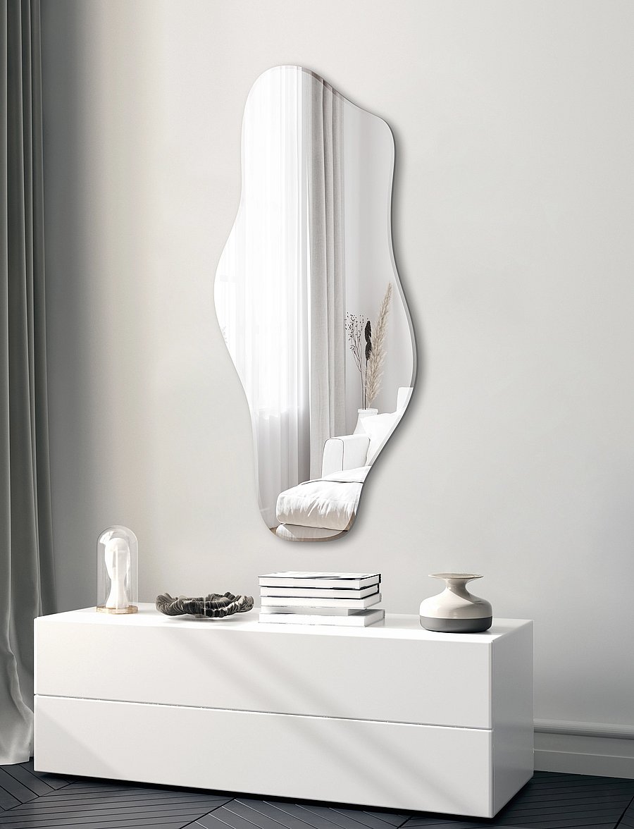 Incado - Wave - wandspiegel - clear/silver - 0