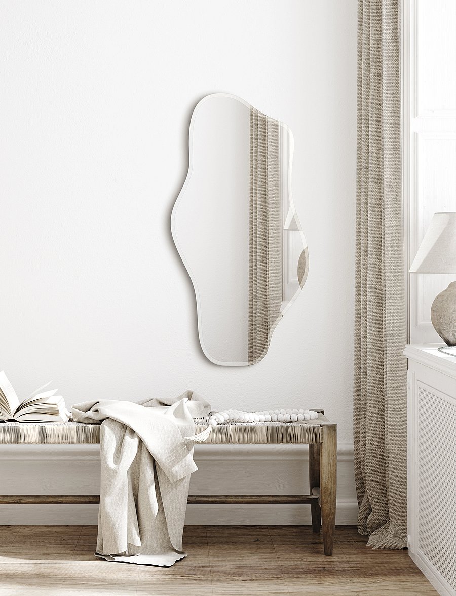Incado - Wave - wandspiegel - clear/silver - 3
