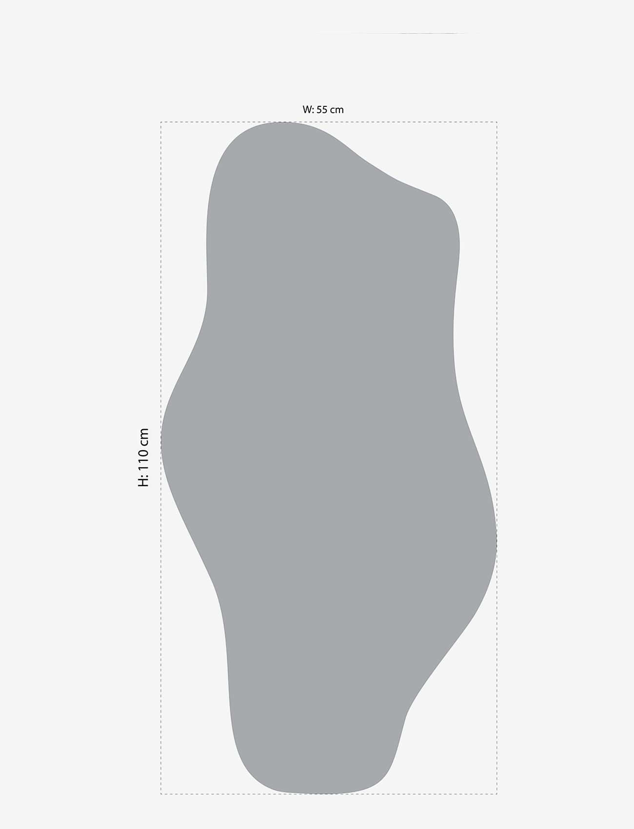 Incado - Wave - veggspeglar - clear/silver - 2