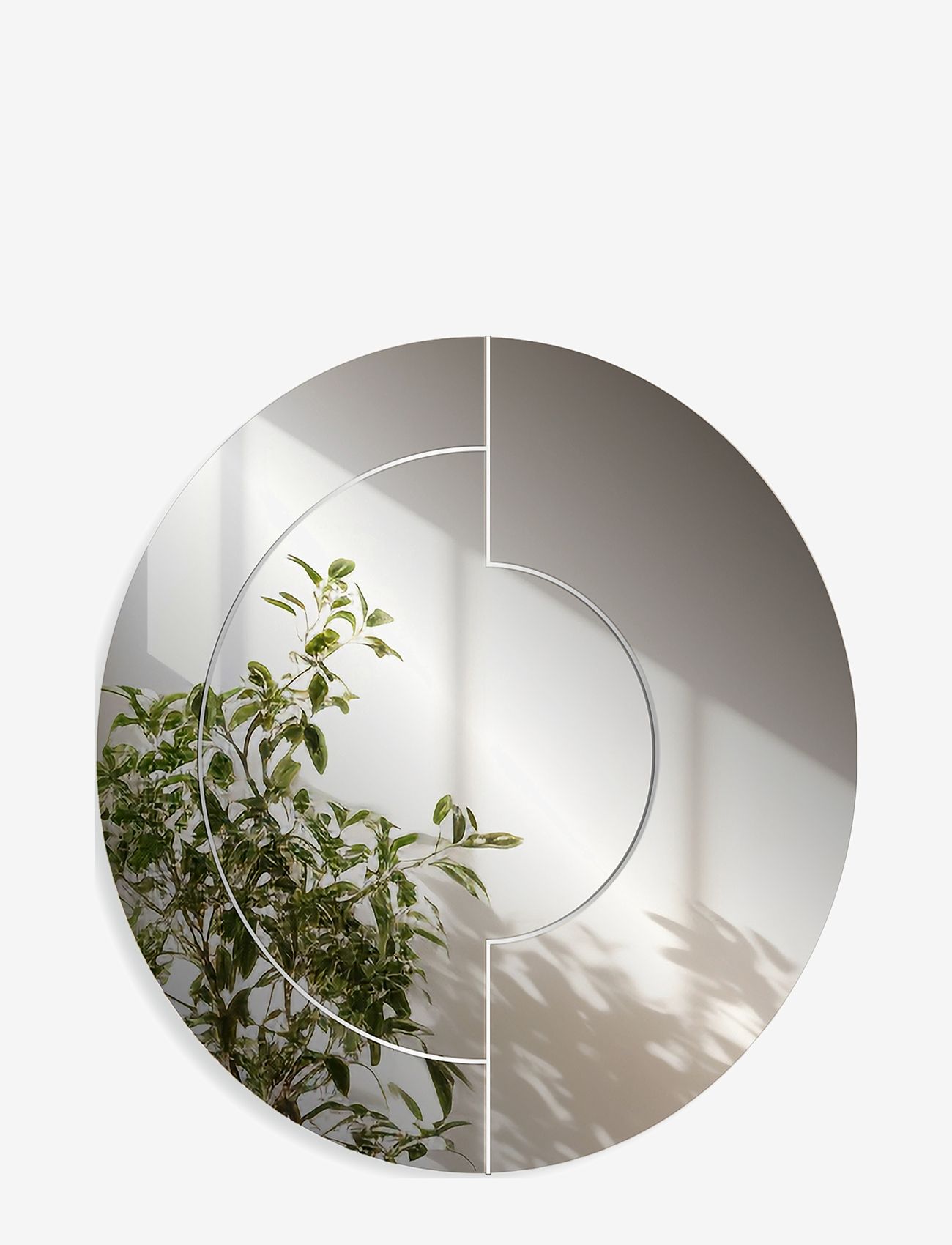 Incado - Silver mirror with engrave - clear - 0