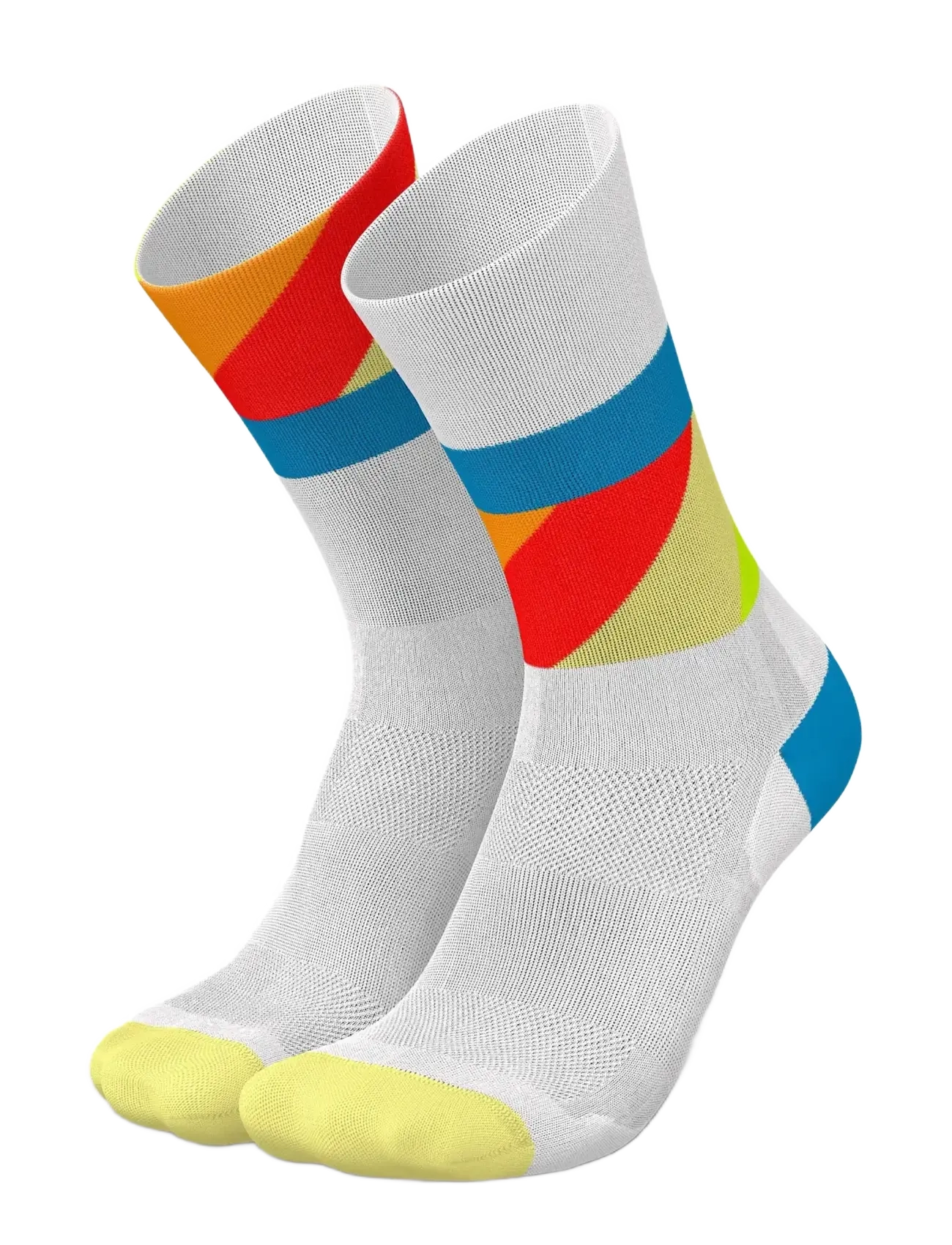 INCYLENCE INCYLENCE ULTRALIGHT STRIDES WHITE BLUE INFERNO - Tøj - WHITE BLUE INFERNO / multi