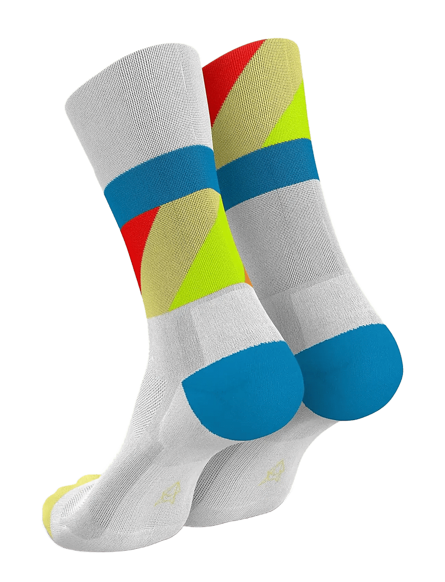 INCYLENCE - INCYLENCE ULTRALIGHT - strümpfe - white blue inferno - 1
