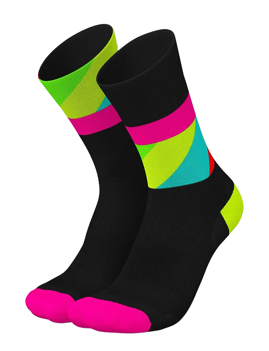 INCYLENCE - INCYLENCE ULTRALIGHT - spordisokid - black pink canary - 0