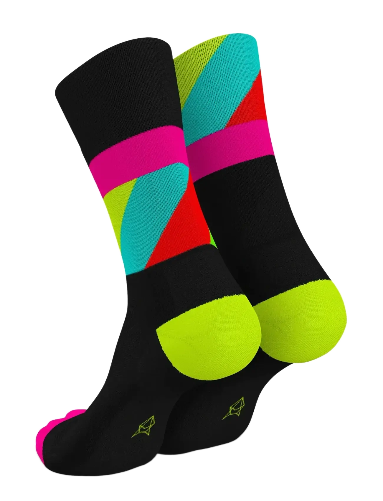 INCYLENCE - INCYLENCE ULTRALIGHT - sportstrømper - black pink canary - 1