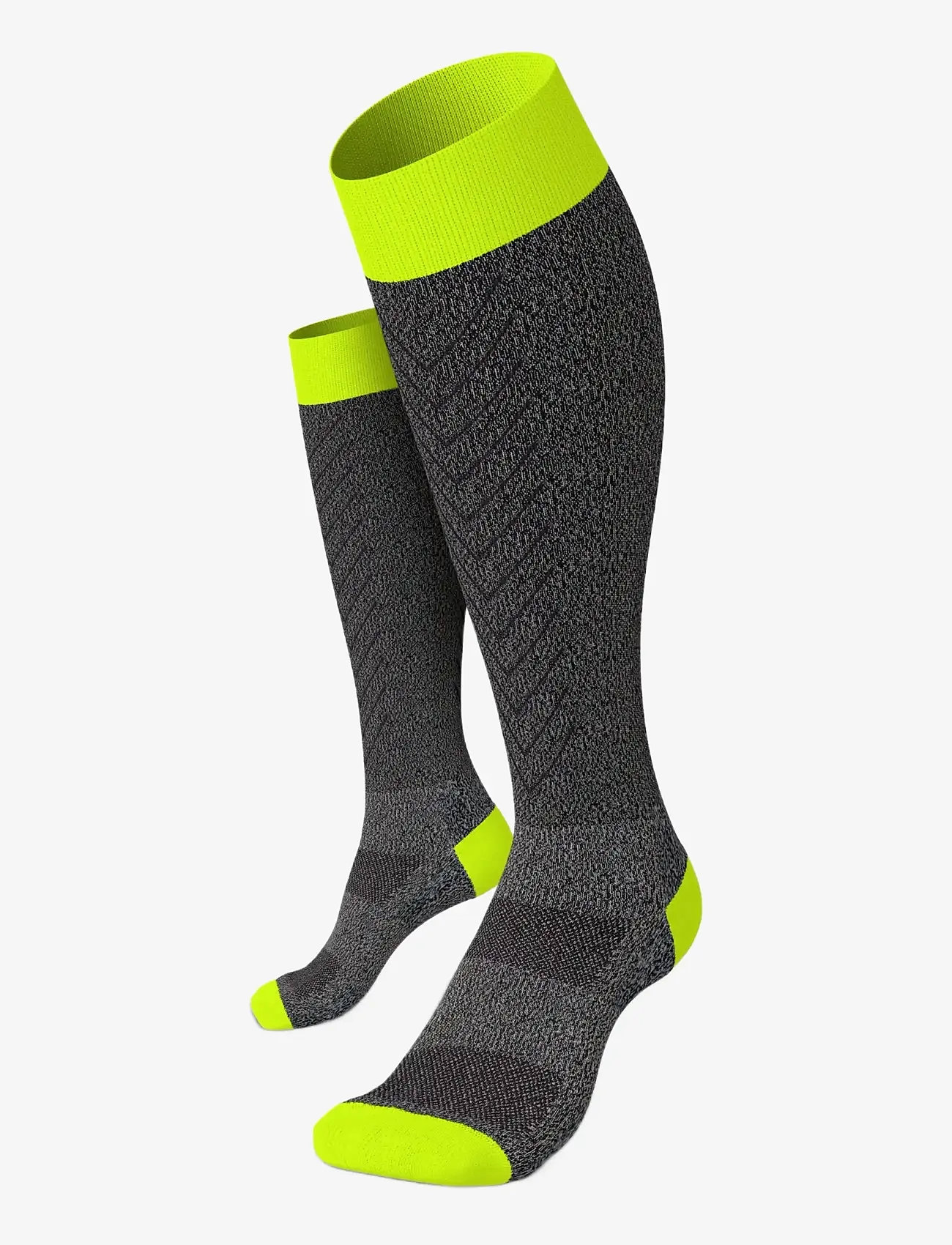 INCYLENCE - INCYLENCE RENEWED COMPRESSION V2 - sportstrømper - dark grey canary - 1