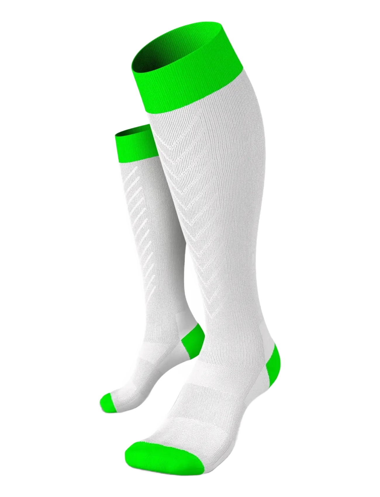 INCYLENCE INCYLENCE RENEWED COMPRESSION V2 - Sokker - WHITE NEON GREEN / white