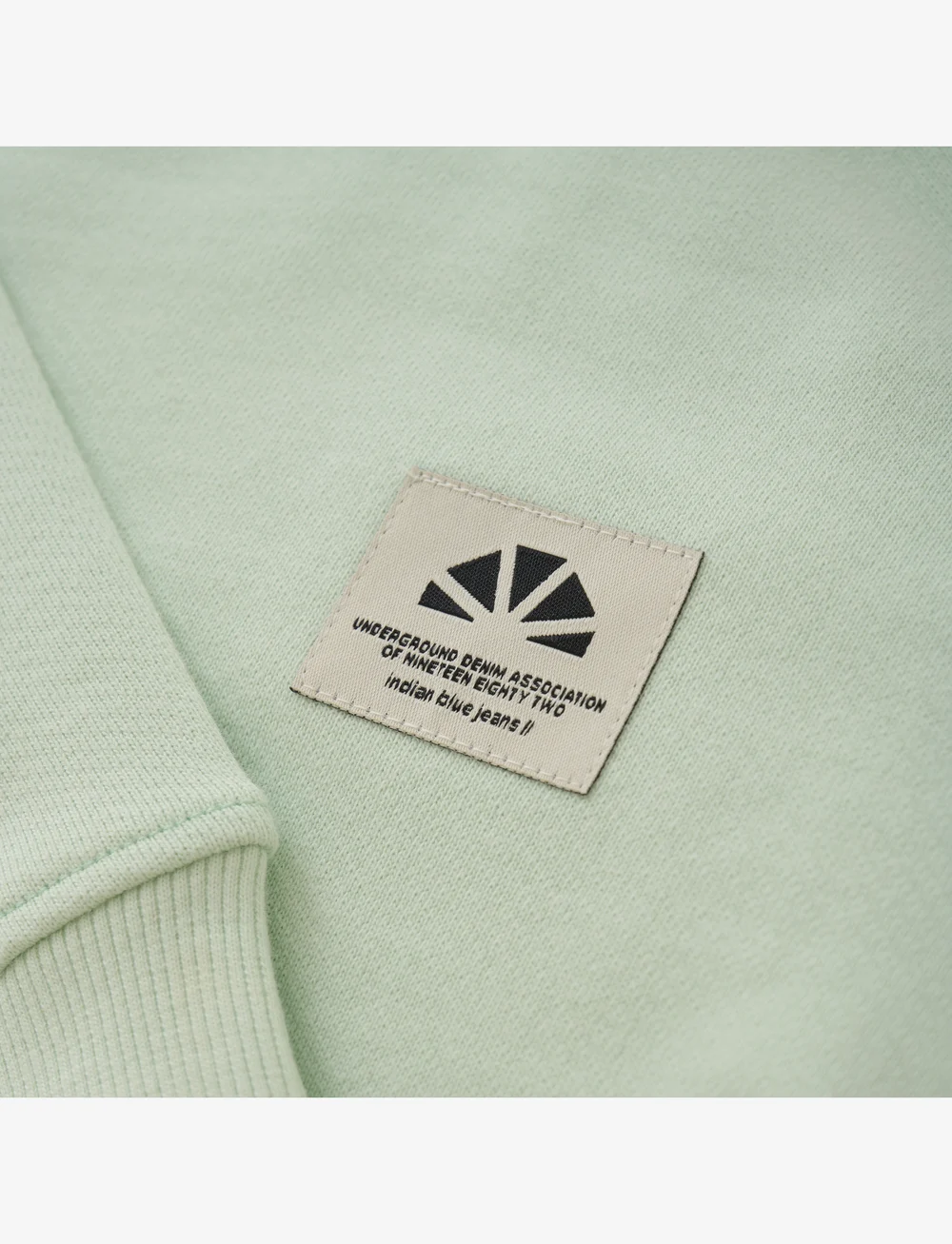 Indian Blue Jeans - Sweater Backprint - sweatshirts - fade mint - 1