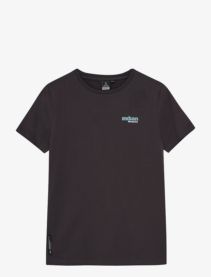 Indian Blue Jeans - T-shirt Backprint Wave - kortärmade t-shirts - antra ash - 1