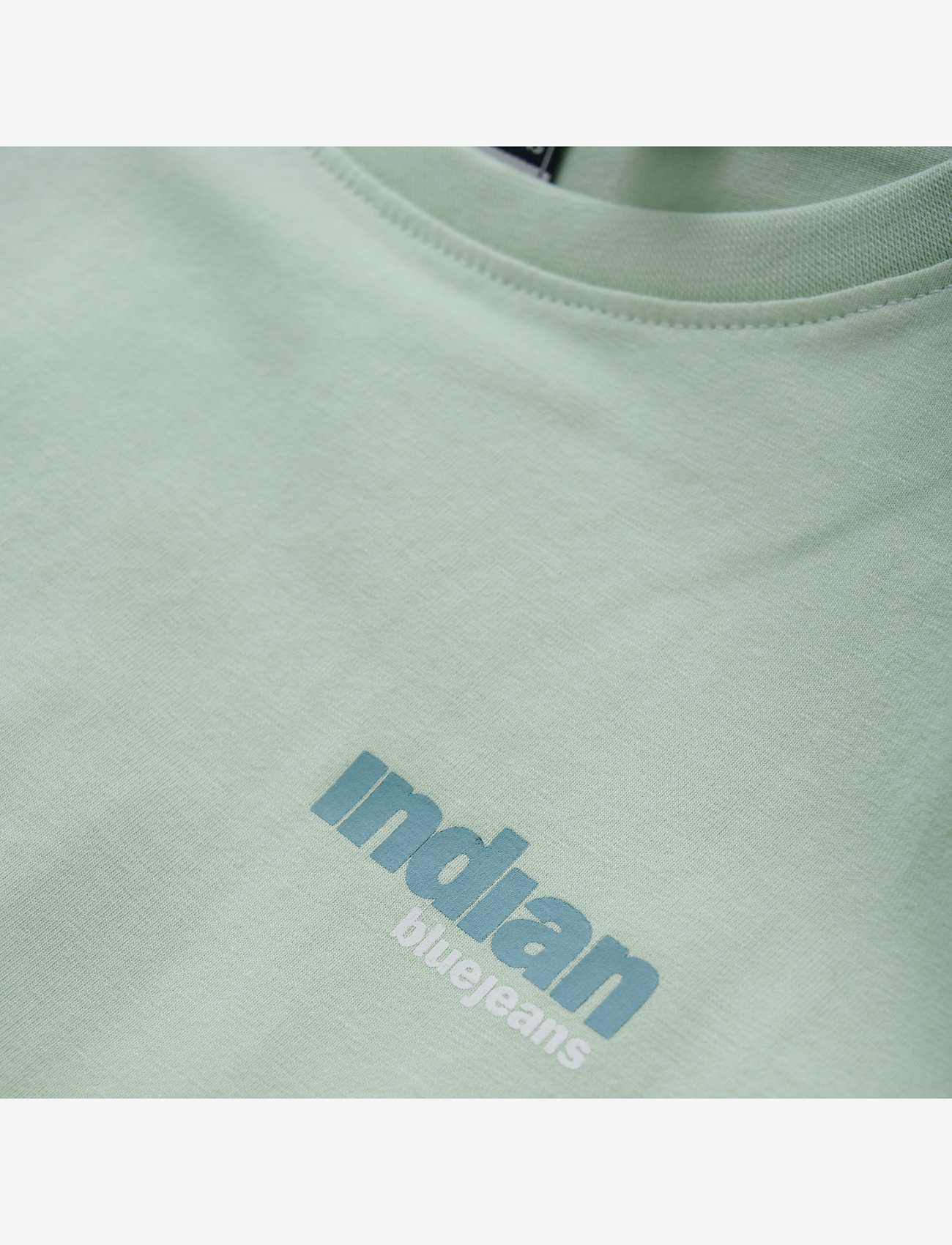 Indian Blue Jeans - T-shirt Backprint Wave - kortærmede t-shirts - fade mint - 2