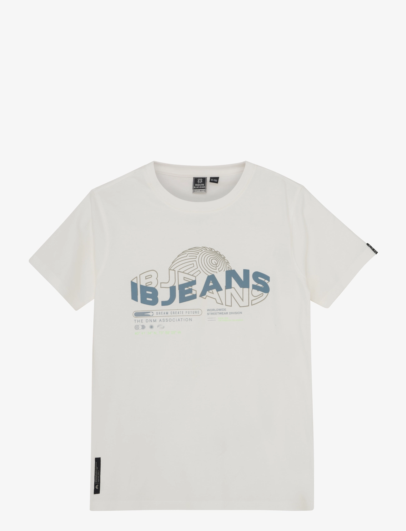 INDIAN Blau JEANS T-Shirt Ibjeans Weiß - 110 - Kinder