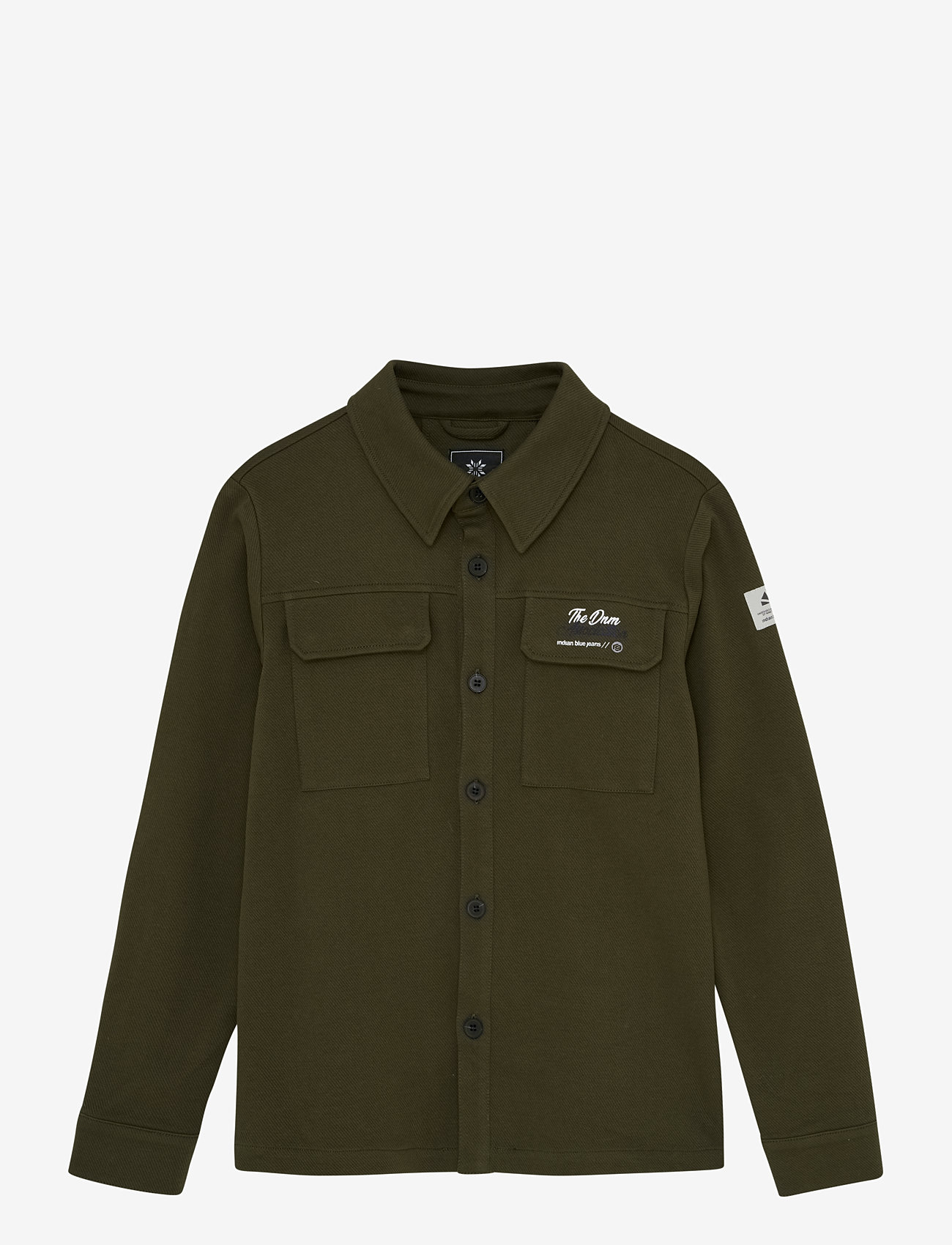 Indian Blue Jeans - Shirt Jacket The DNM - lette jakker - army earth - 0