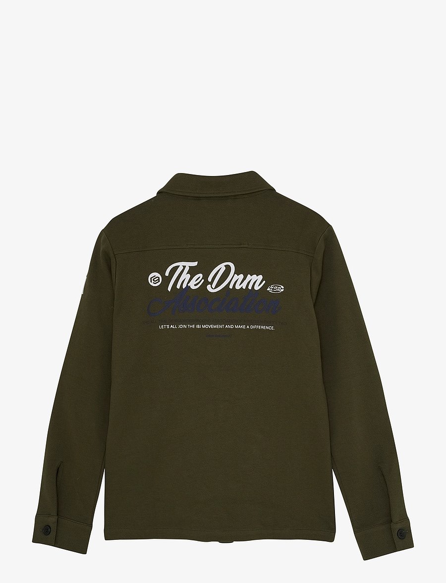 Indian Blue Jeans - Shirt Jacket The DNM - kerged joped - army earth - 1