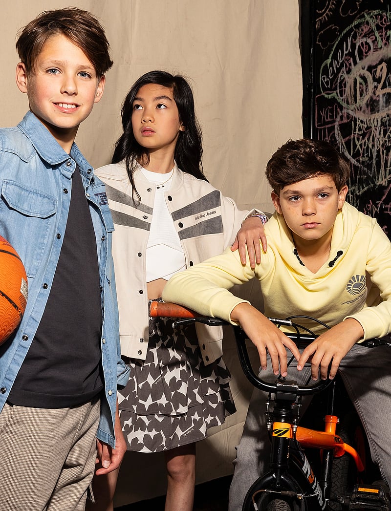 Indian Blue Jeans - Shirt Denim Badges - langärmlige hemden - light denim blue - 4