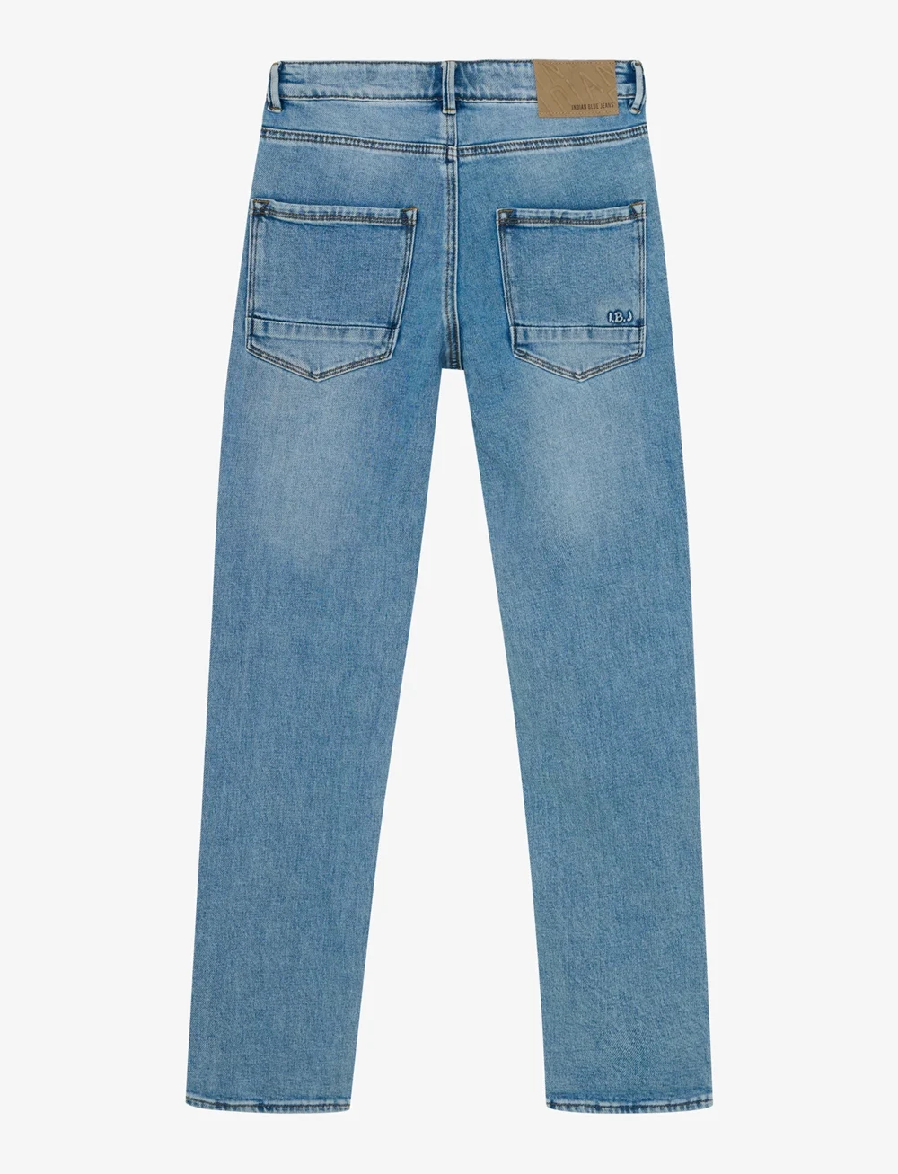 Indian Blue Jeans - 2554 Wide Straight Blue Jeans - hosen mit weitem bein - medium denim - 1