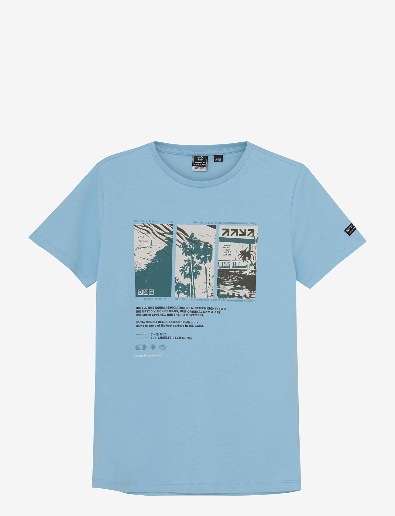 Indian Blue Jeans - T-shirt Print - short-sleeved t-shirts - blue bell - 0