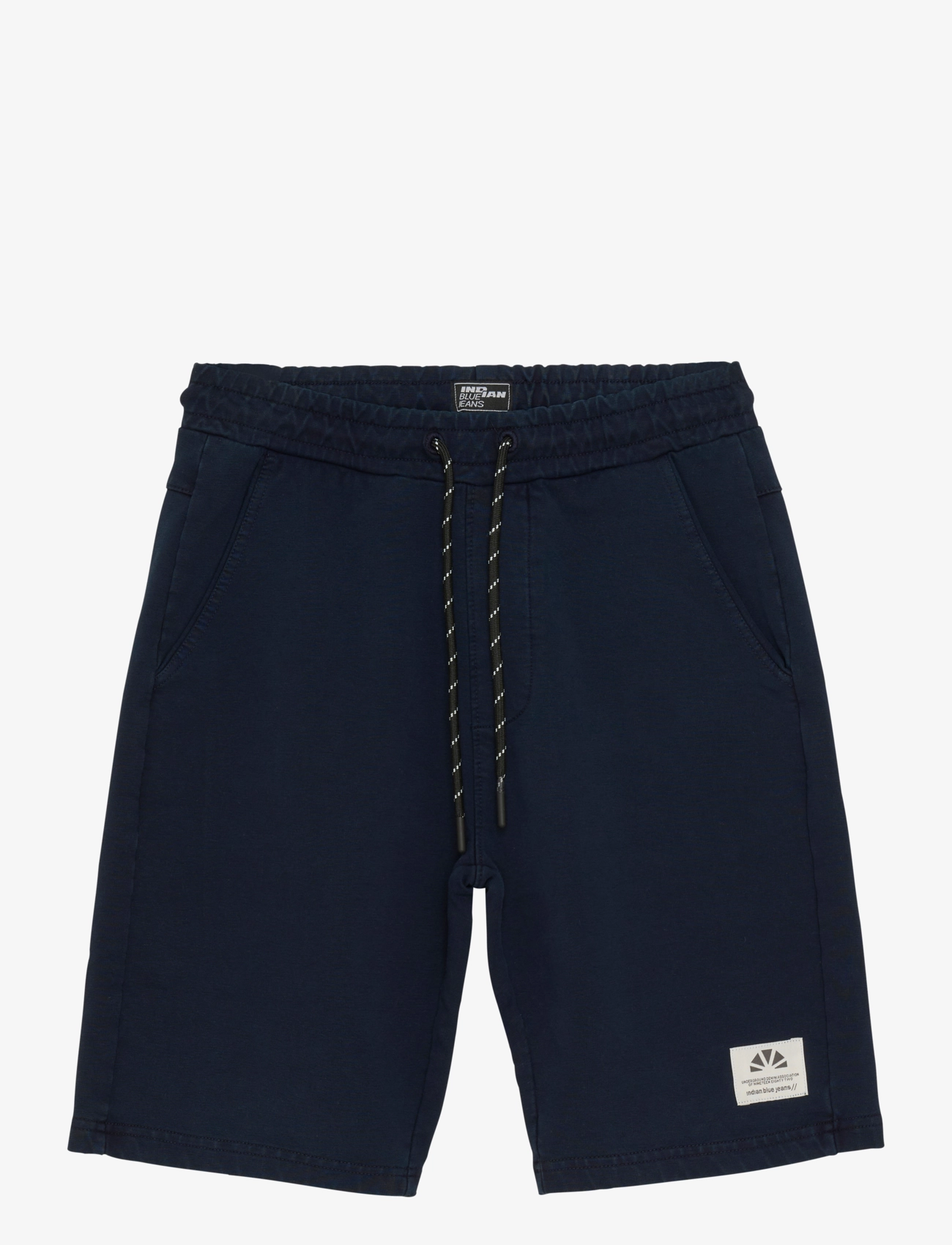 Indian Blue Jeans Jog Shorts Washed, 116, Shorts, Marineblau - Sweat Kinder