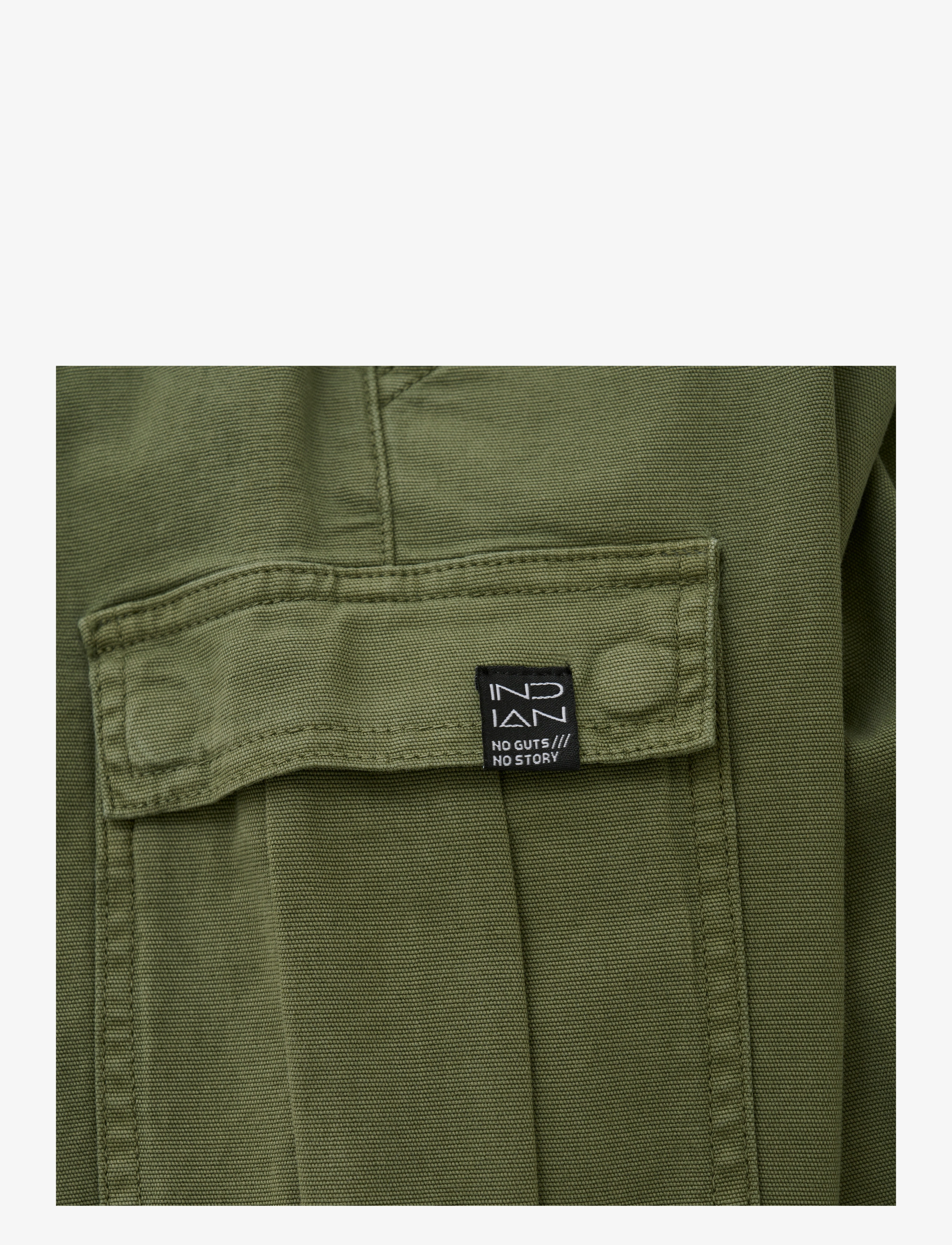 Indian Blue Jeans - Cargo Shorts - cargo shorts - army earth - 2