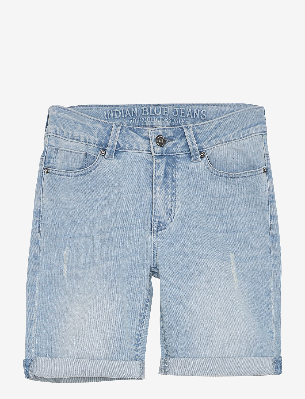 Indian Blue Jeans - Denim Shorts Light Denim - jeansshorts - light denim blue - 0