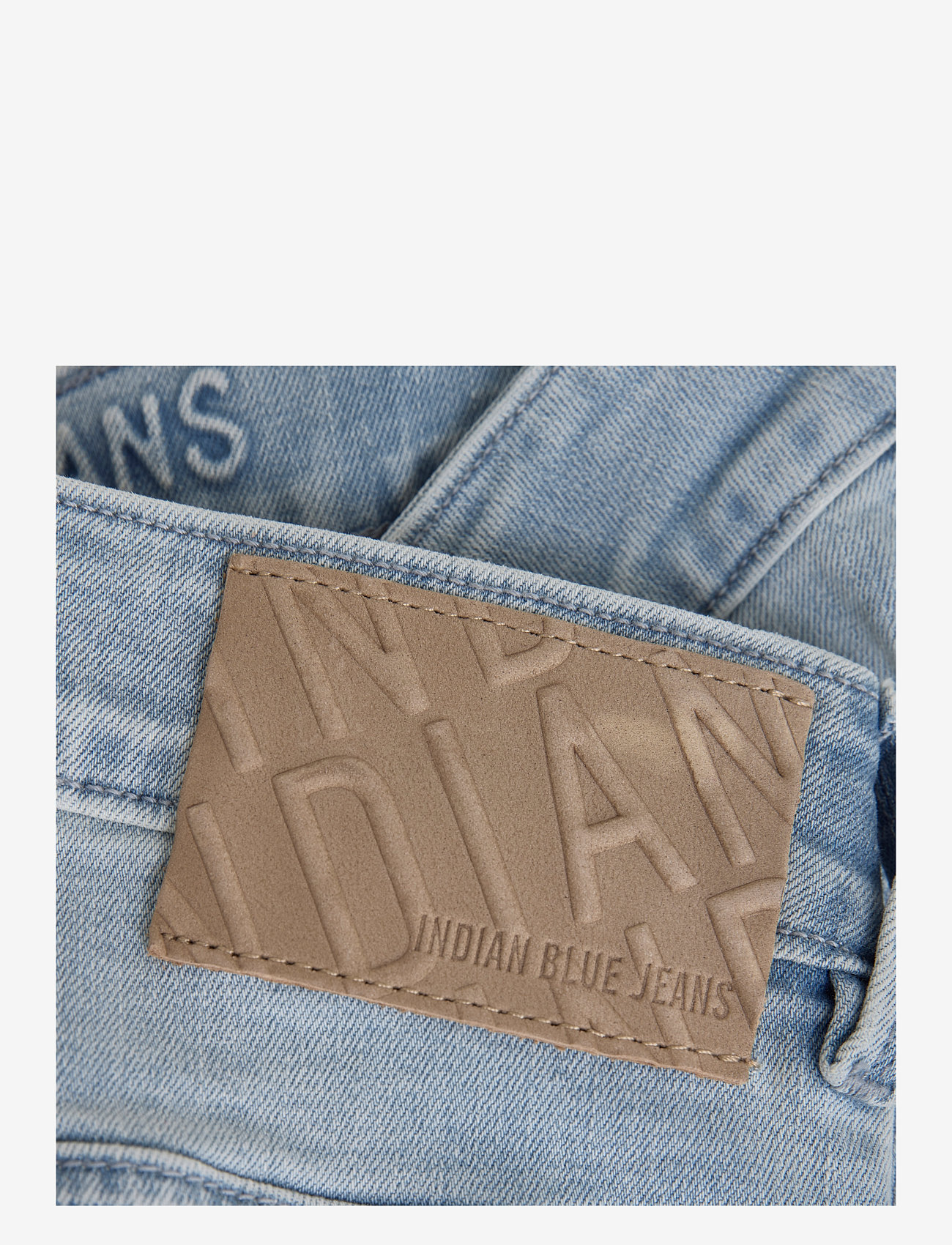 Indian Blue Jeans - Denim Shorts Light Denim - jeansshorts - light denim blue - 2