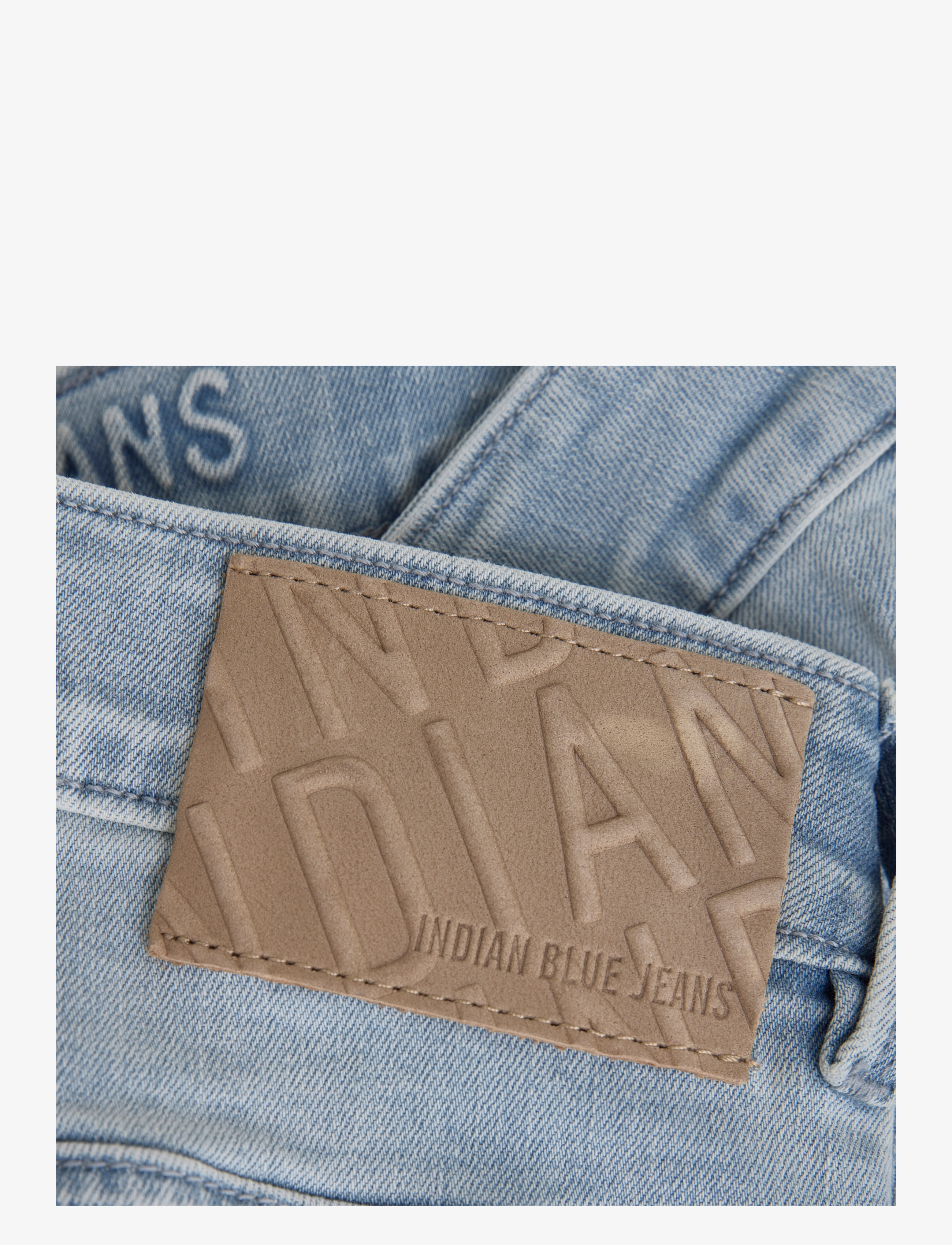 Indian Blue Jeans - Denim Shorts Light Denim - shorts - light denim blue - 2