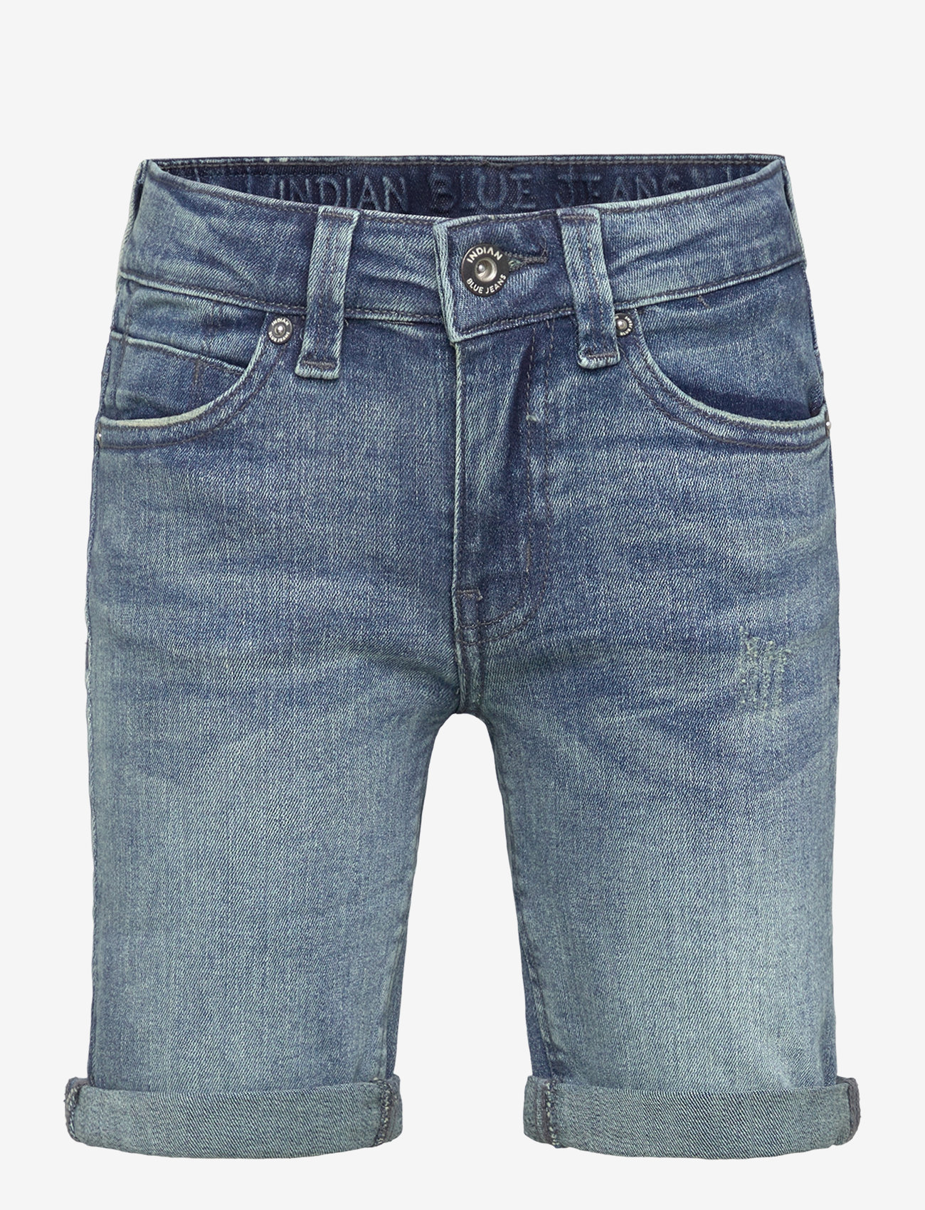 Indian Blue Jeans - Denim Shorts Dam. Dark Denim - denimshorts - dark denim - 0