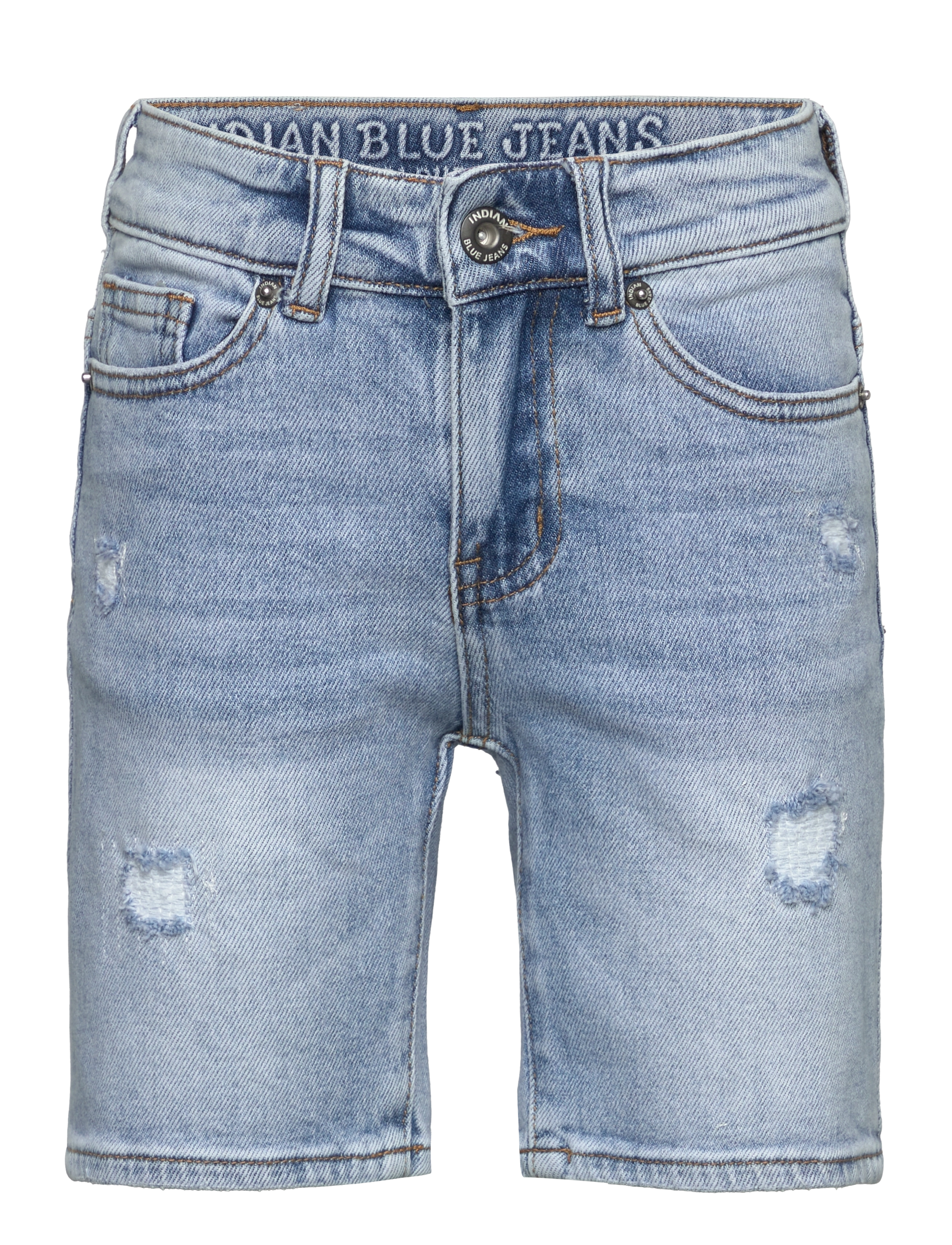 INDIAN Blau JEANS Denim Wide Shorts Blau Denim Blau - 110 - Kinder