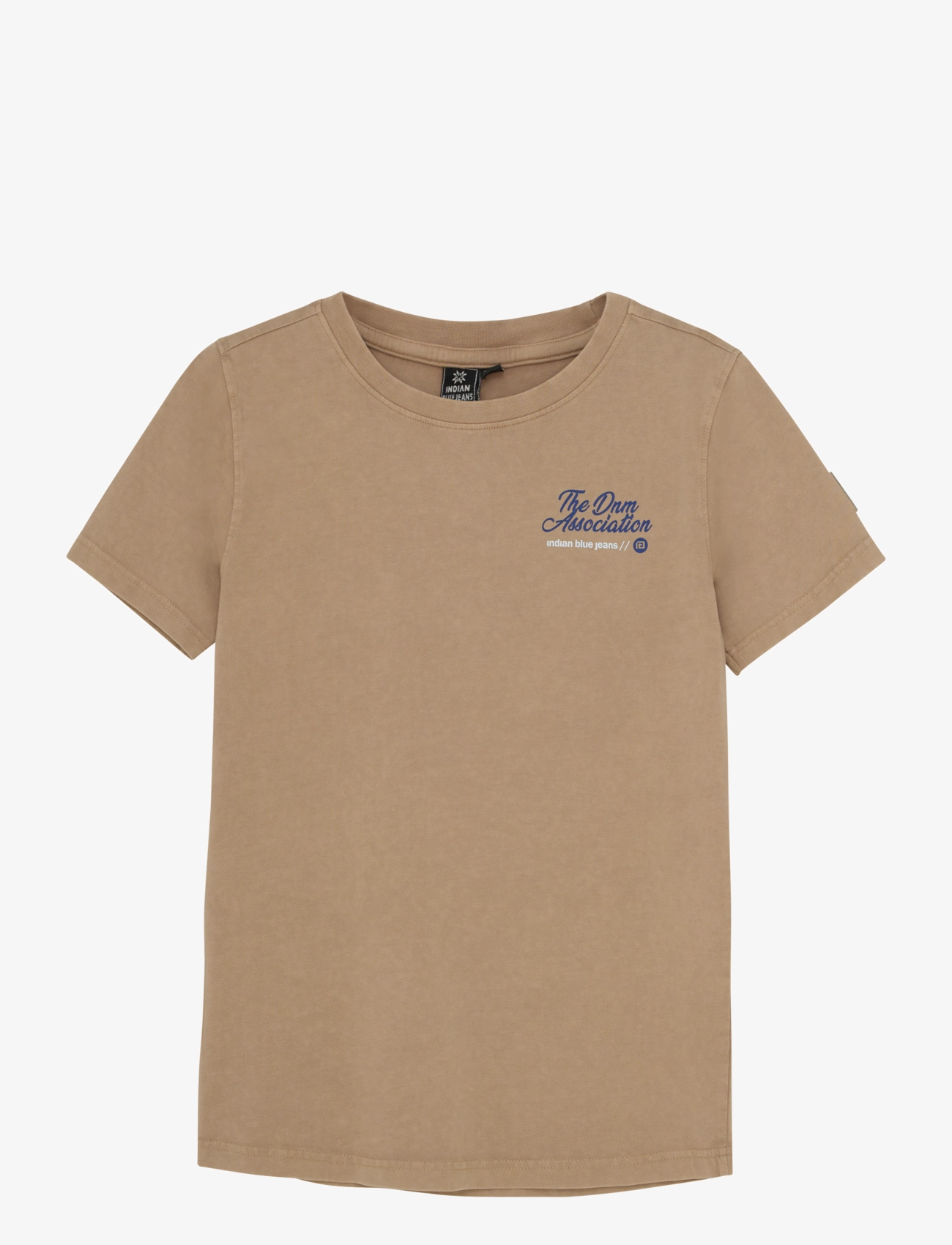 Indian Blue Jeans T-Shirt The Denim, 116, T-shirts, Beige - Short-sleeved, Kinder