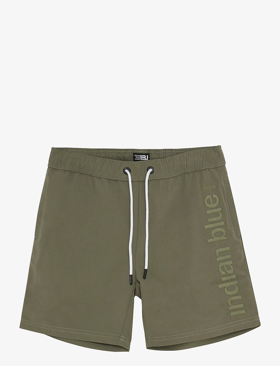 Indian Blue Jeans - Beachshorts - badehosen - army earth - 0