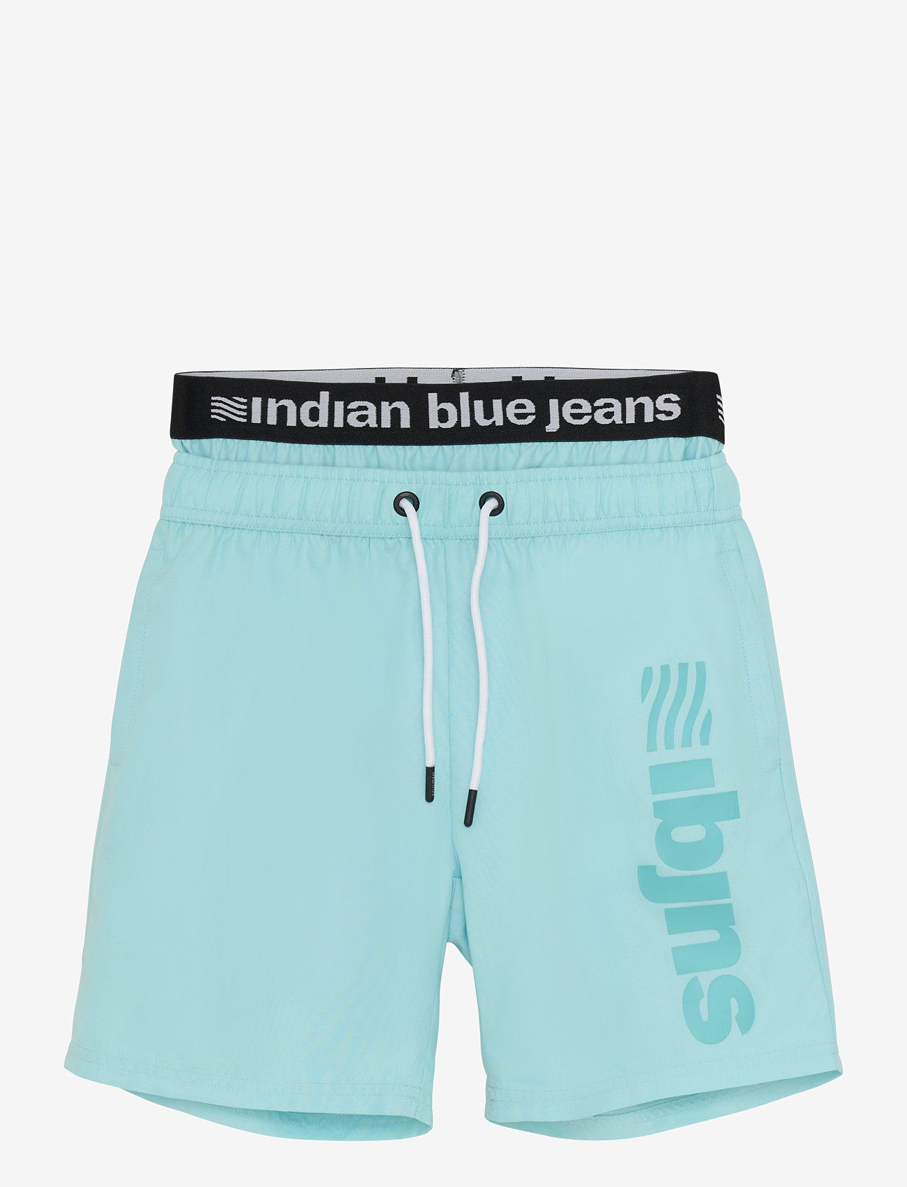 Indian Blue Jeans - Beachshorts Fancy Waistband - badshorts - aruba blue - 0