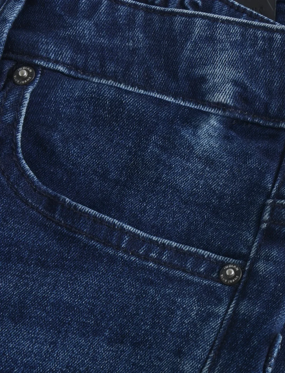 Indian Blue Jeans - 2685 Straight Fit Dark Jeans - regular jeans - dark denim - 2