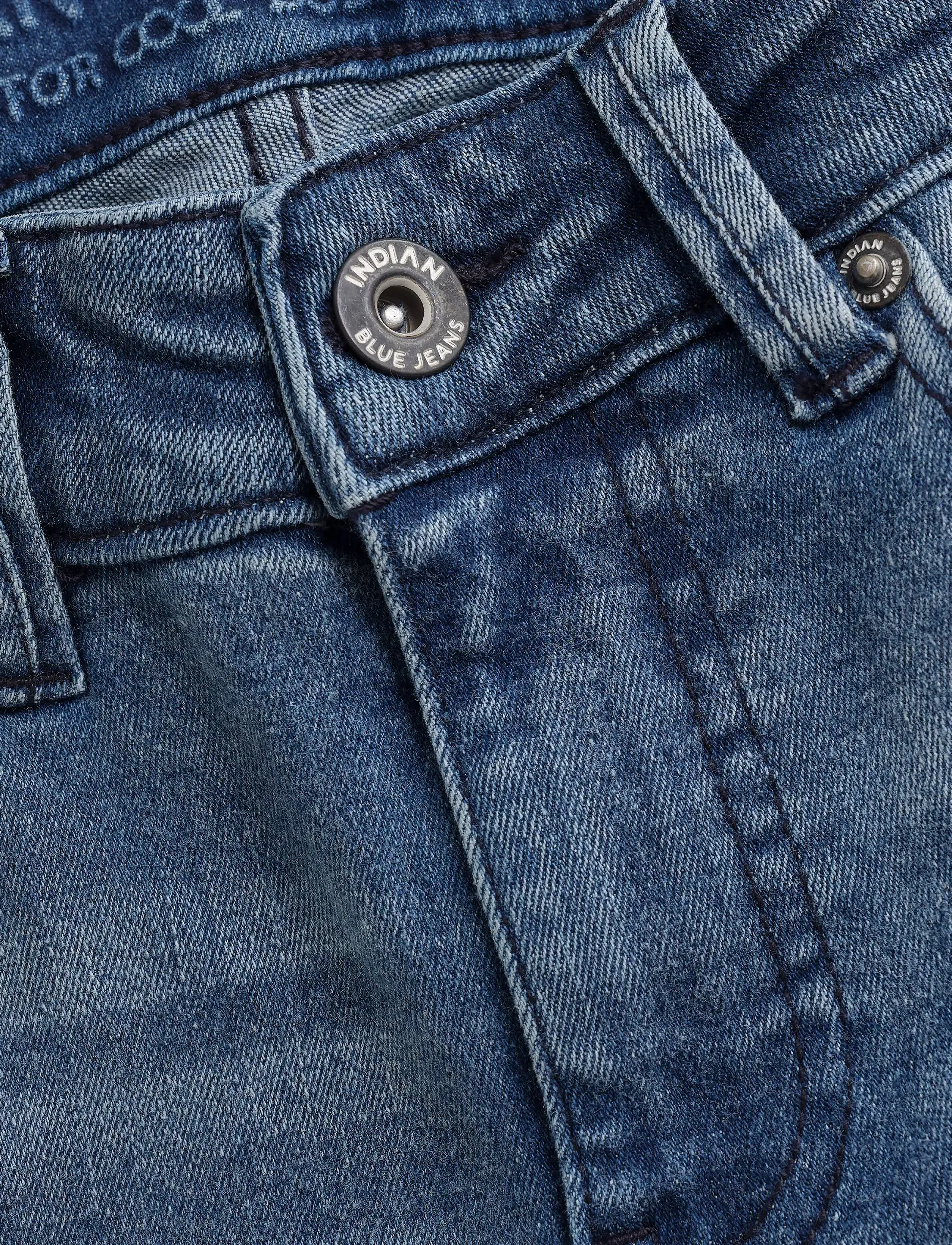 Indian Blue Jeans - 2689 Straight Fit UsedJeans - regular jeans - used medium denim - 2