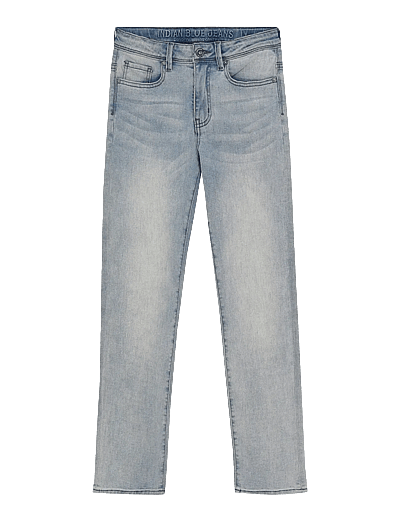 Indian Blue Jeans 2558 Wide Straight Blue Gr Jea - Hosen mit weitem Bein - BLUE GREY DENIM / blue