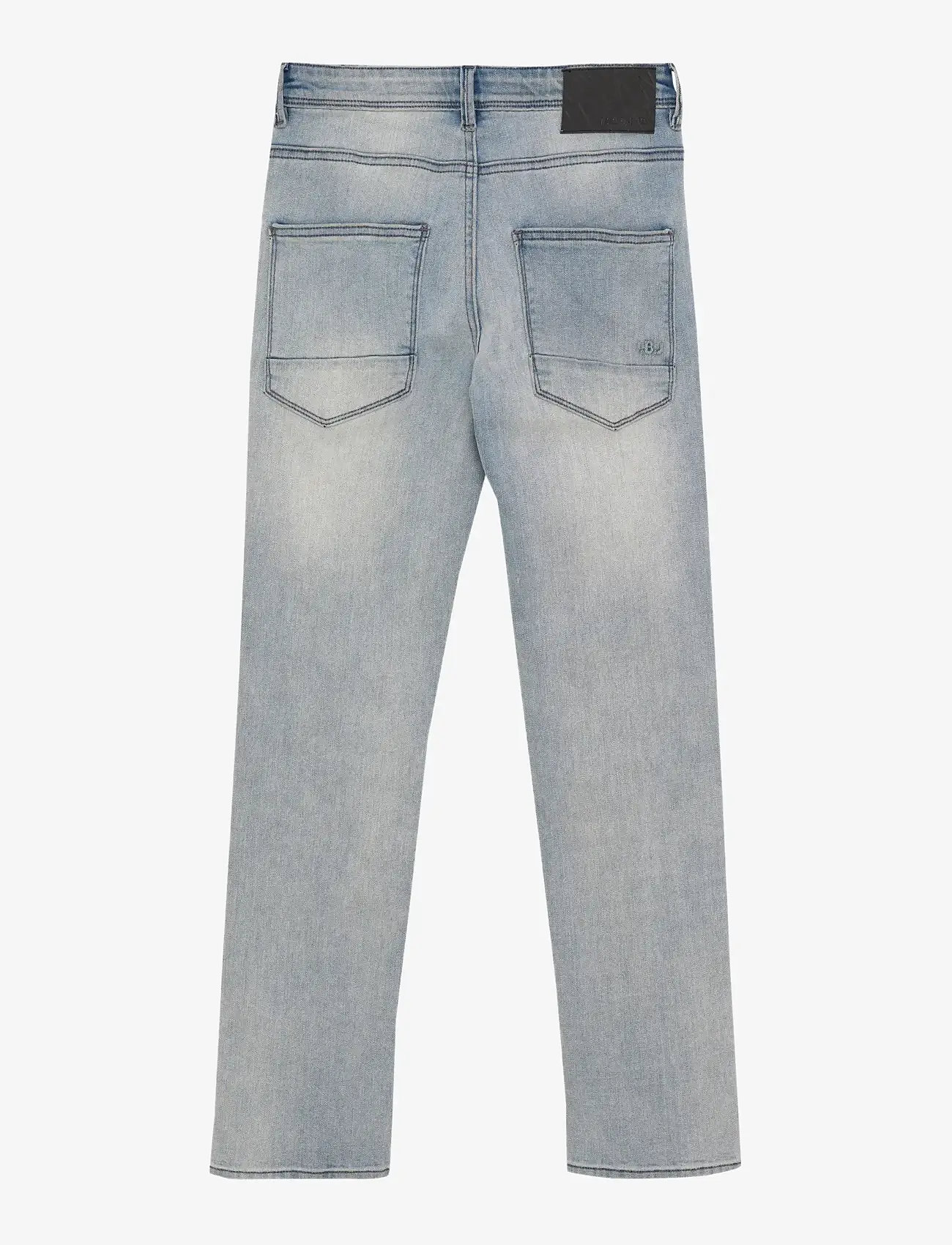 Indian Blue Jeans - 2558 Wide Straight Blue Gr Jea - vida jeans - blue grey denim - 2