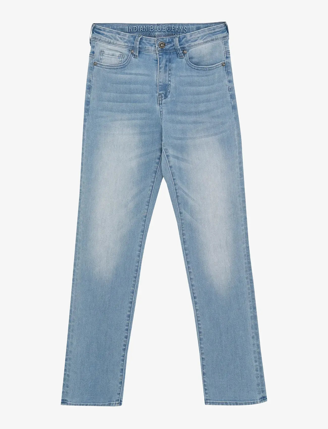 Indian Blue Jeans - 2560 Wide Straight Blue Jeans - laia säärega teksad - light denim blue - 1