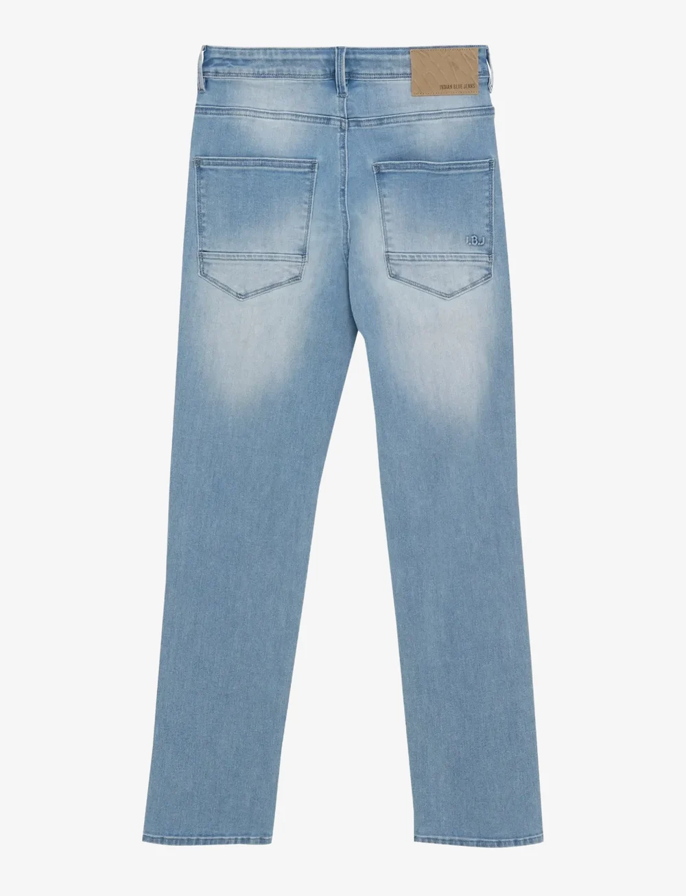 Indian Blue Jeans - 2560 Wide Straight Blue Jeans - hosen mit weitem bein - light denim blue - 2