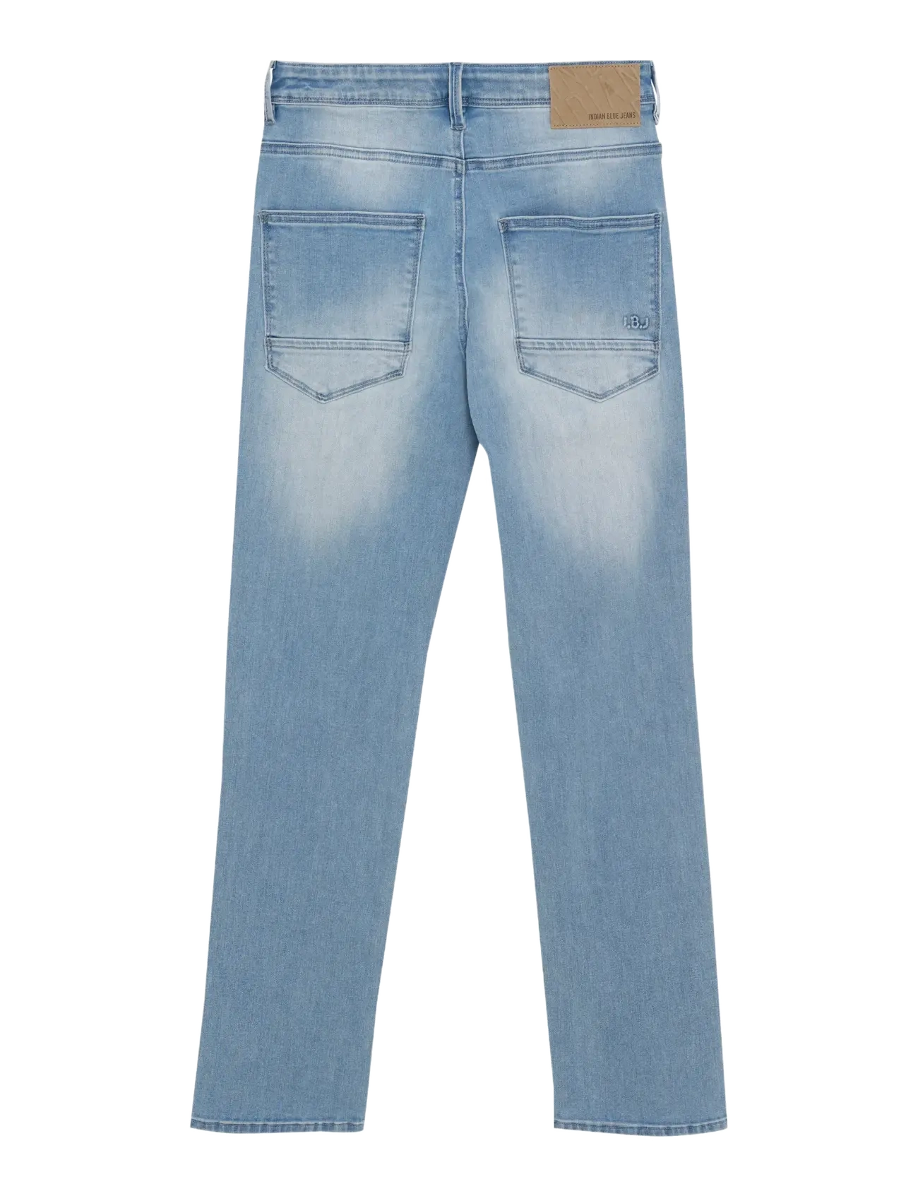 Indian Blue Jeans - 2560 Wide Straight Blue Jeans - vida jeans - light denim blue - 2