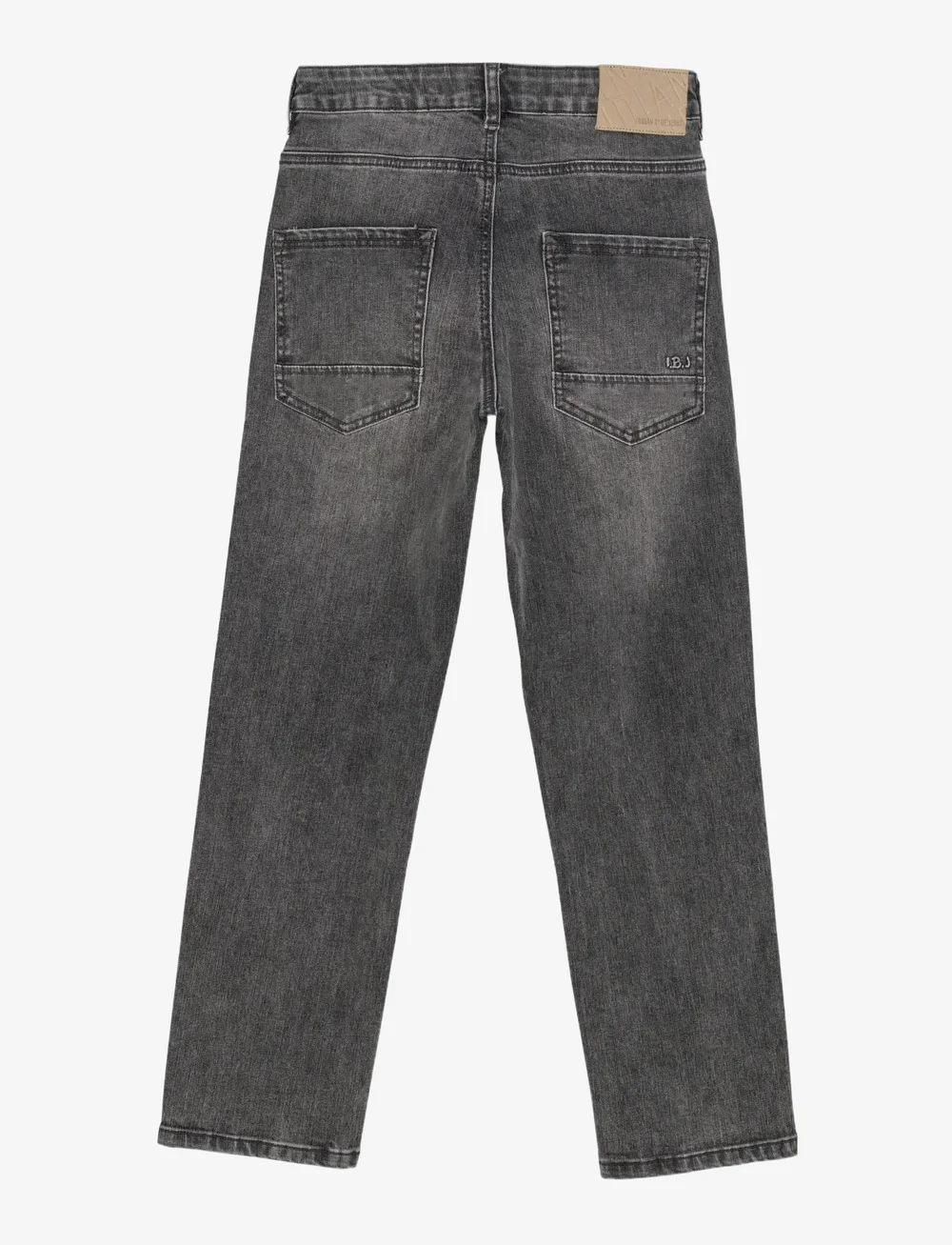 Indian Blue Jeans - 2656 Wide Loose Fit Grey Jeans - brede jeans - dark grey denim - 2