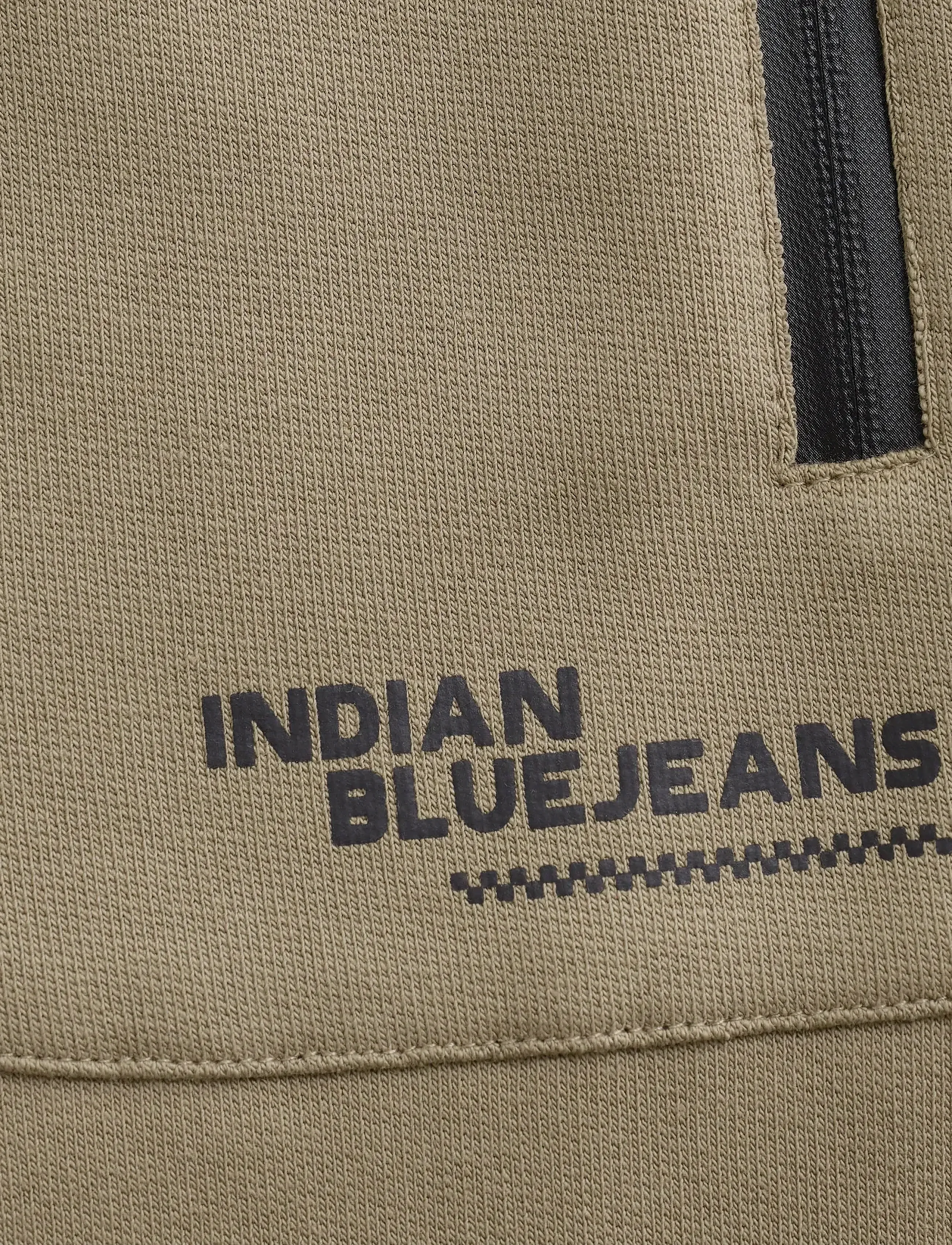 Indian Blue Jeans - Jogpant Zip - sweatpants - timber wolf - 5