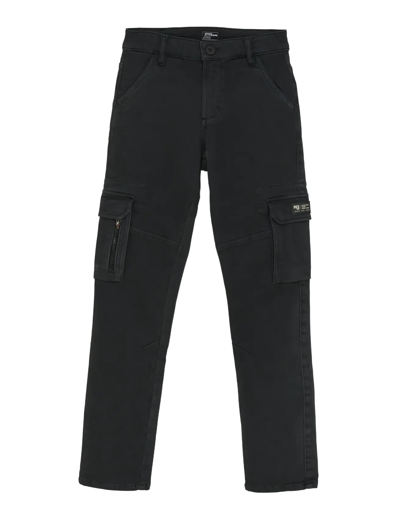 INDIAN Blau JEANS Cargo Strick Fancy Navy - 164 - Kinder