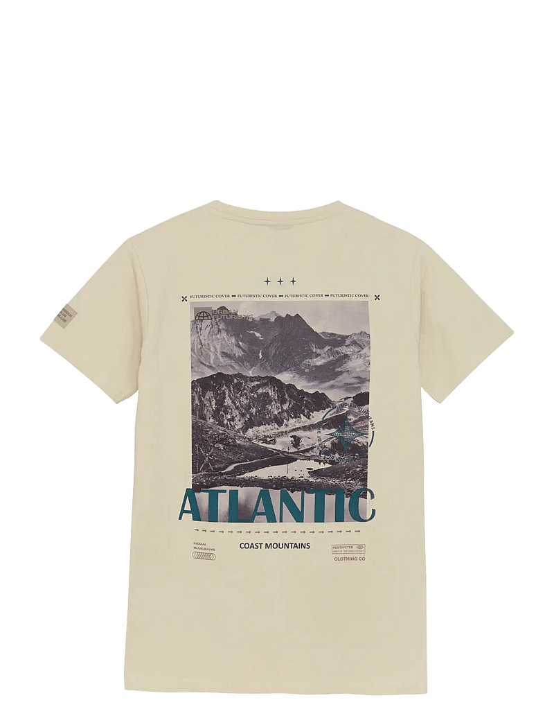 Indian Blue Jeans - T-Shirt Chest Print - lühikeste varrukatega t-särgid - sandshell - 1