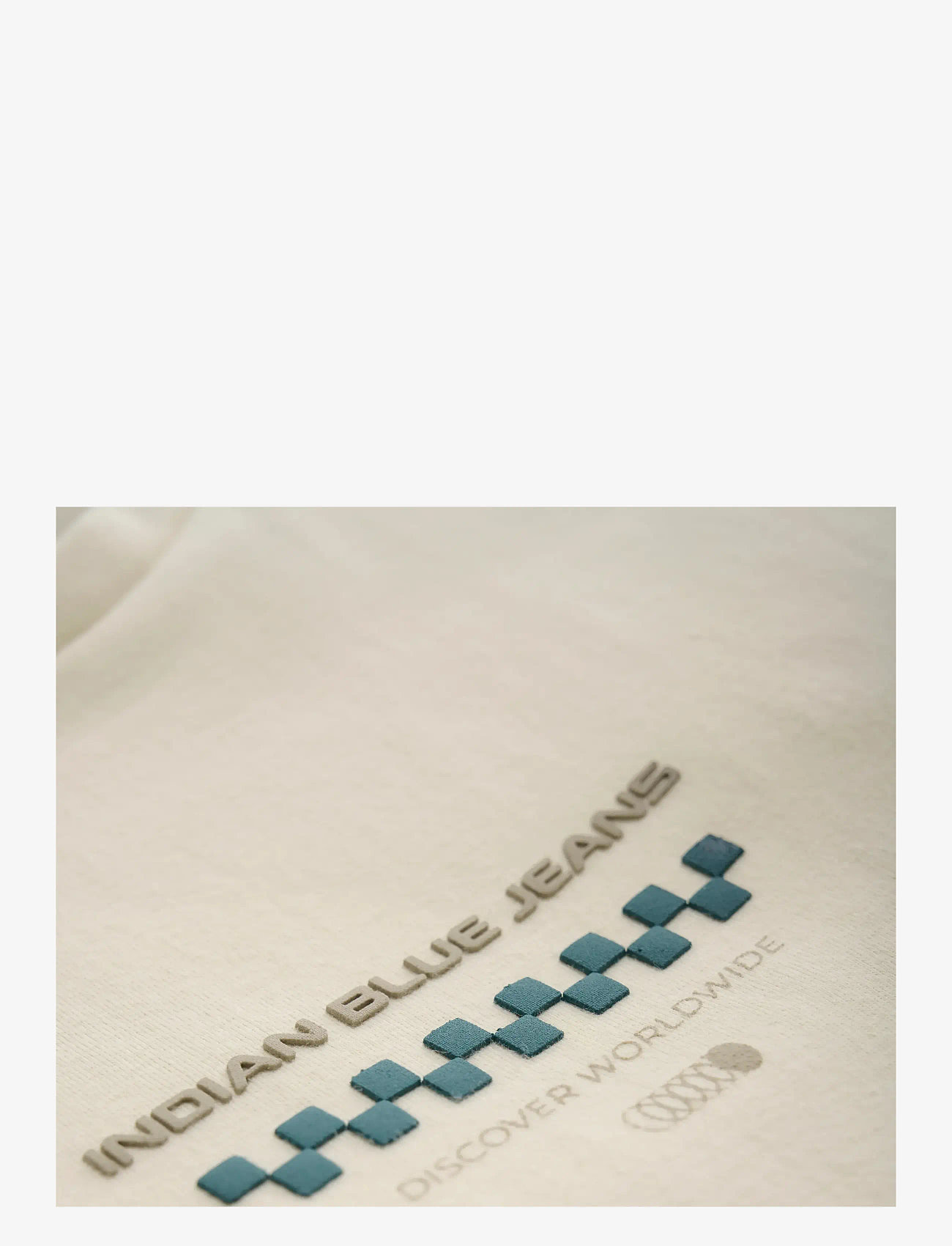 Indian Blue Jeans - T-Shirt Chest Print - lühikeste varrukatega t-särgid - sandshell - 2
