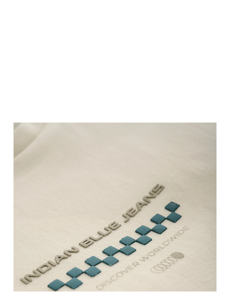 Indian Blue Jeans - T-Shirt Chest Print - lühikeste varrukatega t-särgid - sandshell - 2