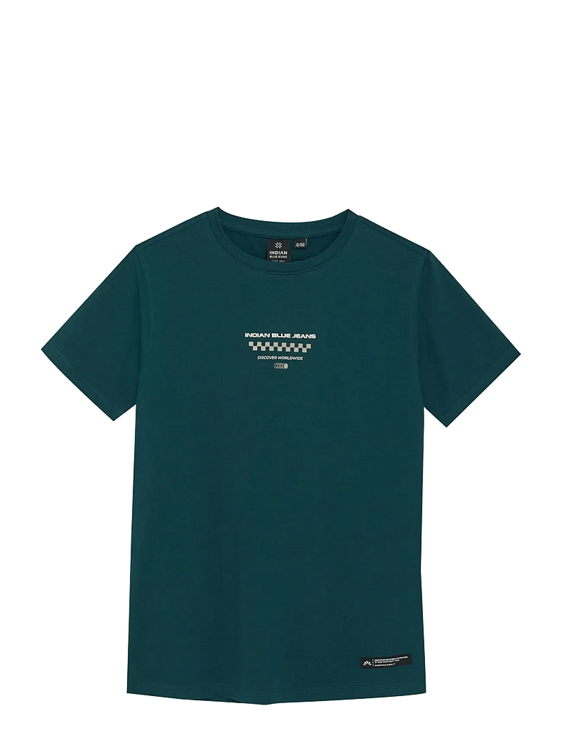 Indian Blue Jeans - T-Shirt Chest and Backprint - lühikeste varrukatega t-särgid - gulf coast - 1