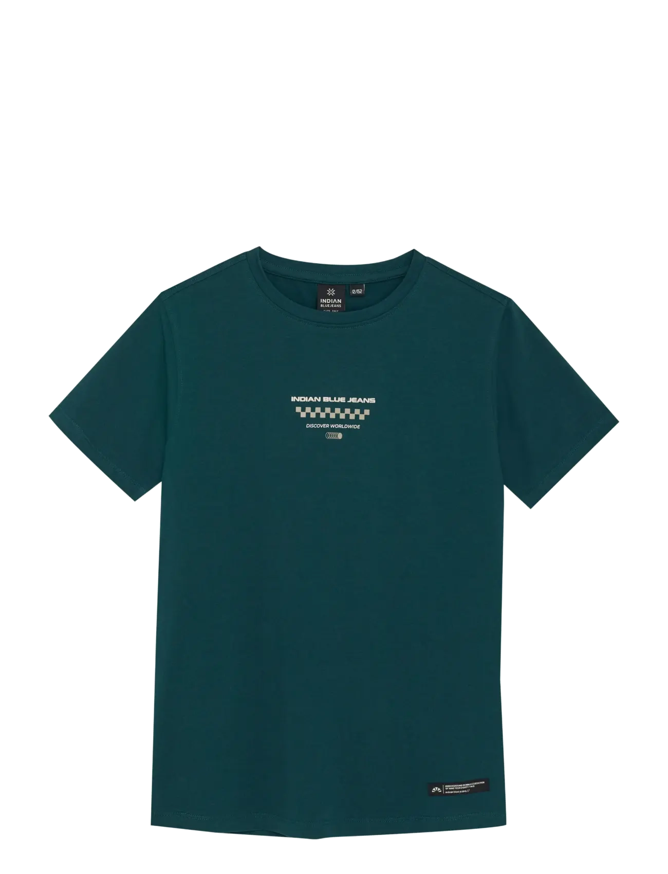 Indian Blue Jeans T-Shirt Chest and Backprint - 4 for 3 - GULF COAST / green