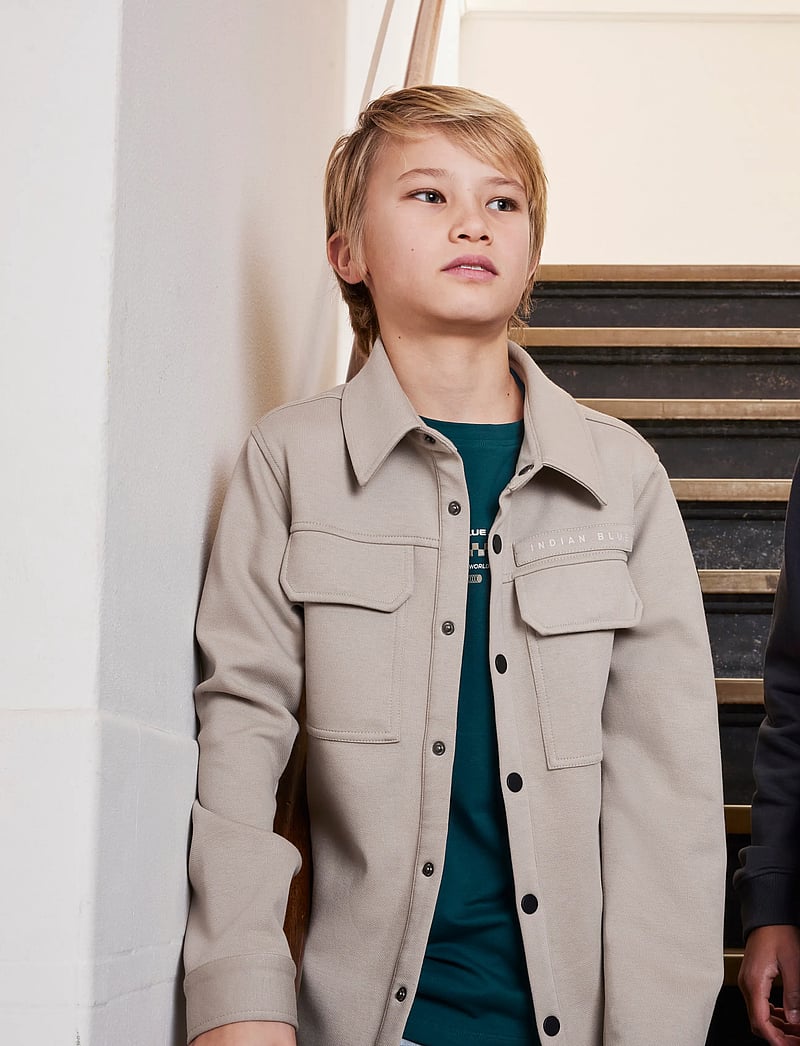 Indian Blue Jeans - T-Shirt Chest and Backprint - lühikeste varrukatega t-särgid - gulf coast - 0